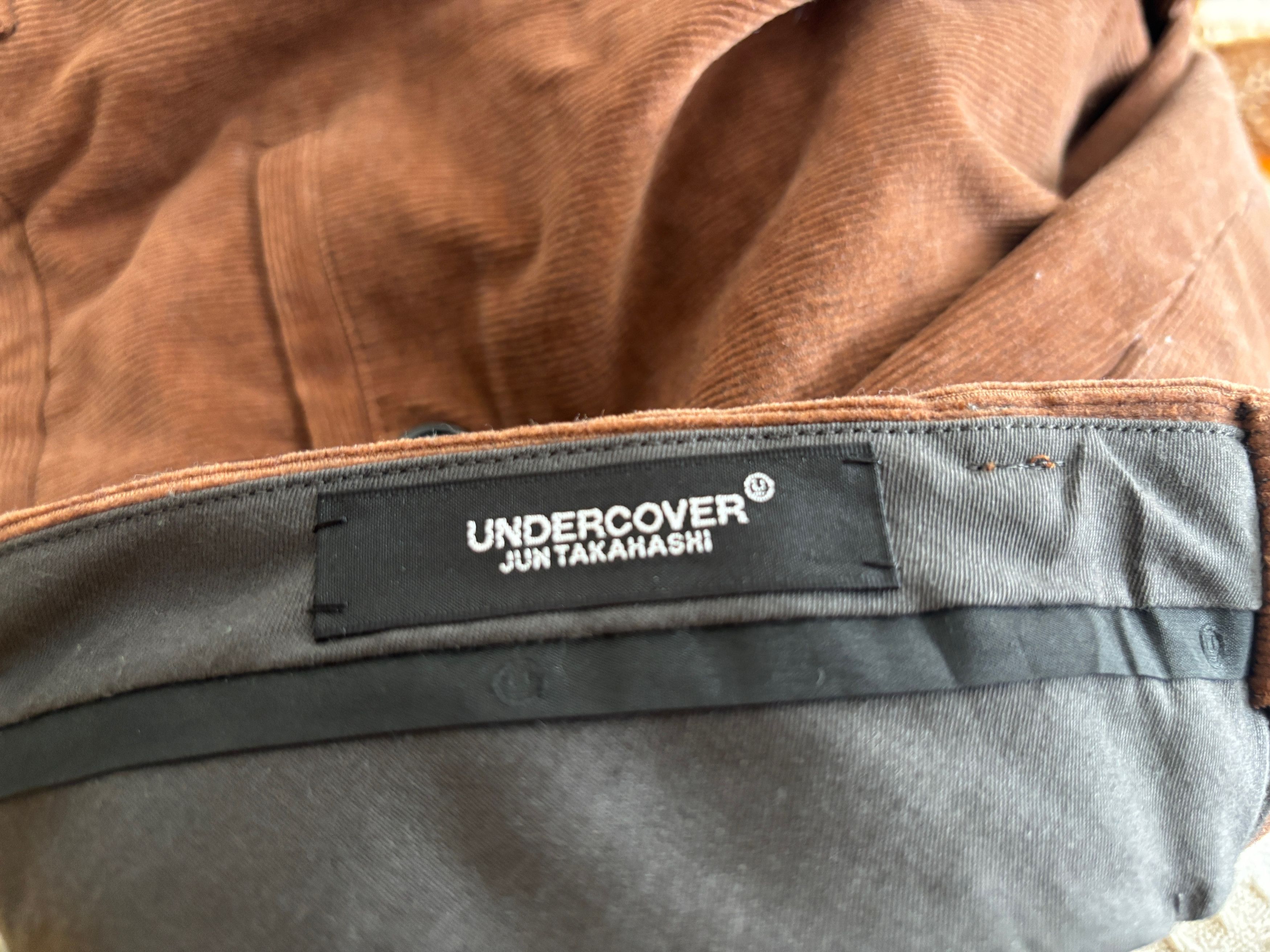 Undercover $550 Wool Cotton Rust Brown Corduroy Pants Size 2 - 30 Size US 30 / EU 46 - 4 Thumbnail