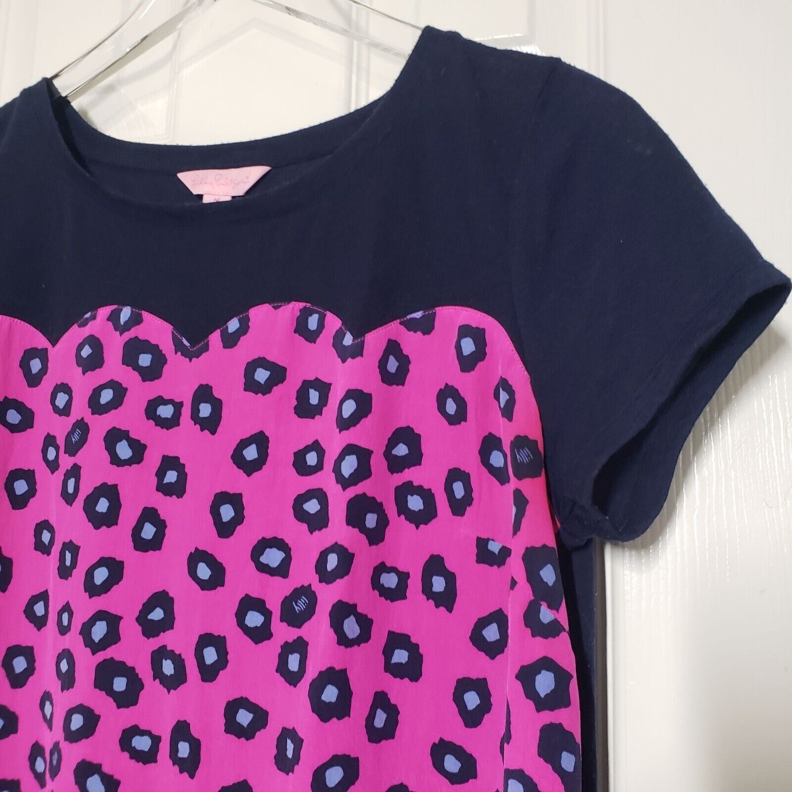 Lilly Pulitzer Lilly Pulitzer Leopard Print Emma Top Silk Womens Size M Size M / US 6-8 / IT 42-44 - 2 Thumbnail