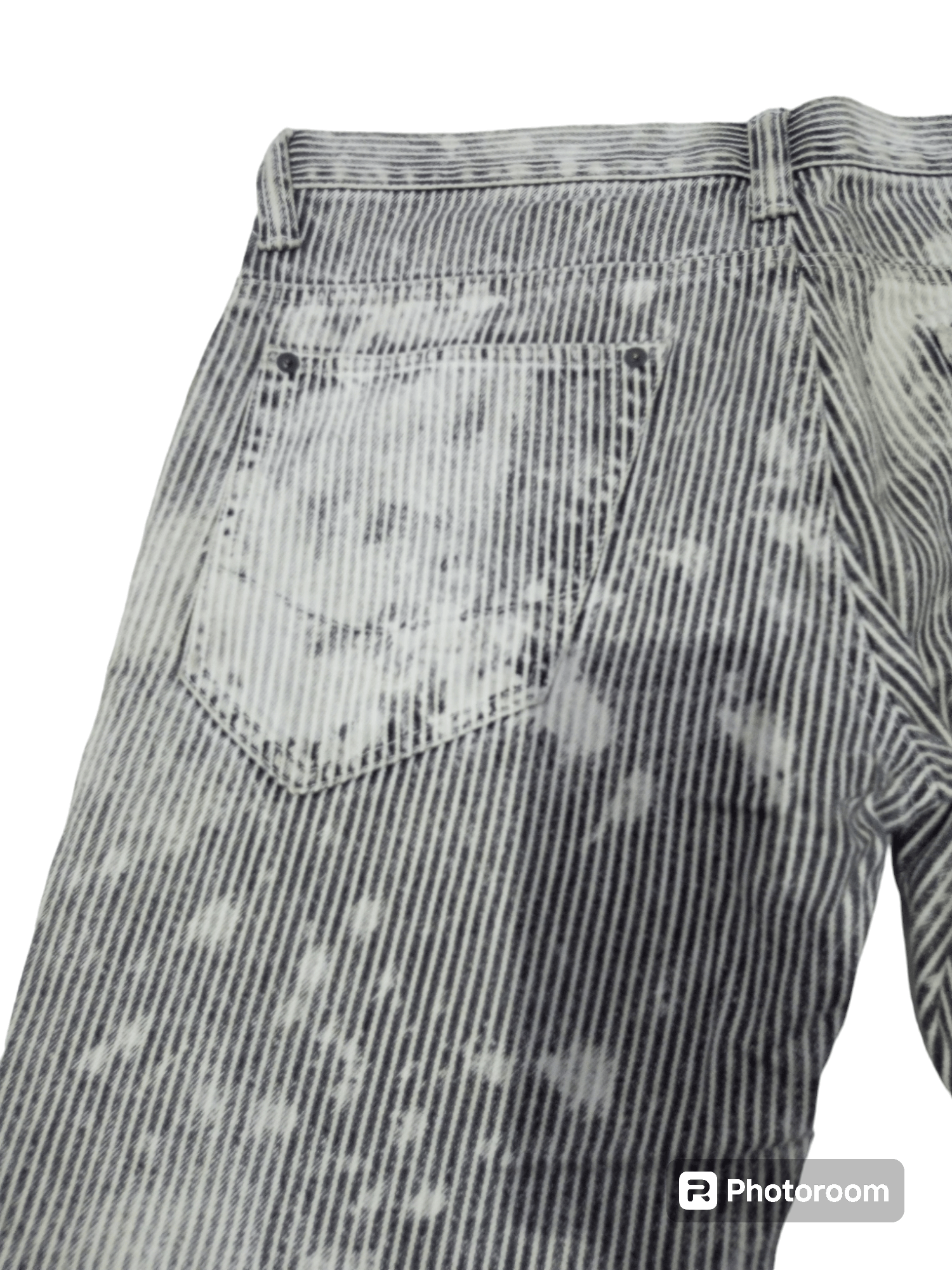 Japanese Brand Vintage japanese brand bagarch flare splashed denim jeans Size US 34 / EU 50 - 7 Thumbnail