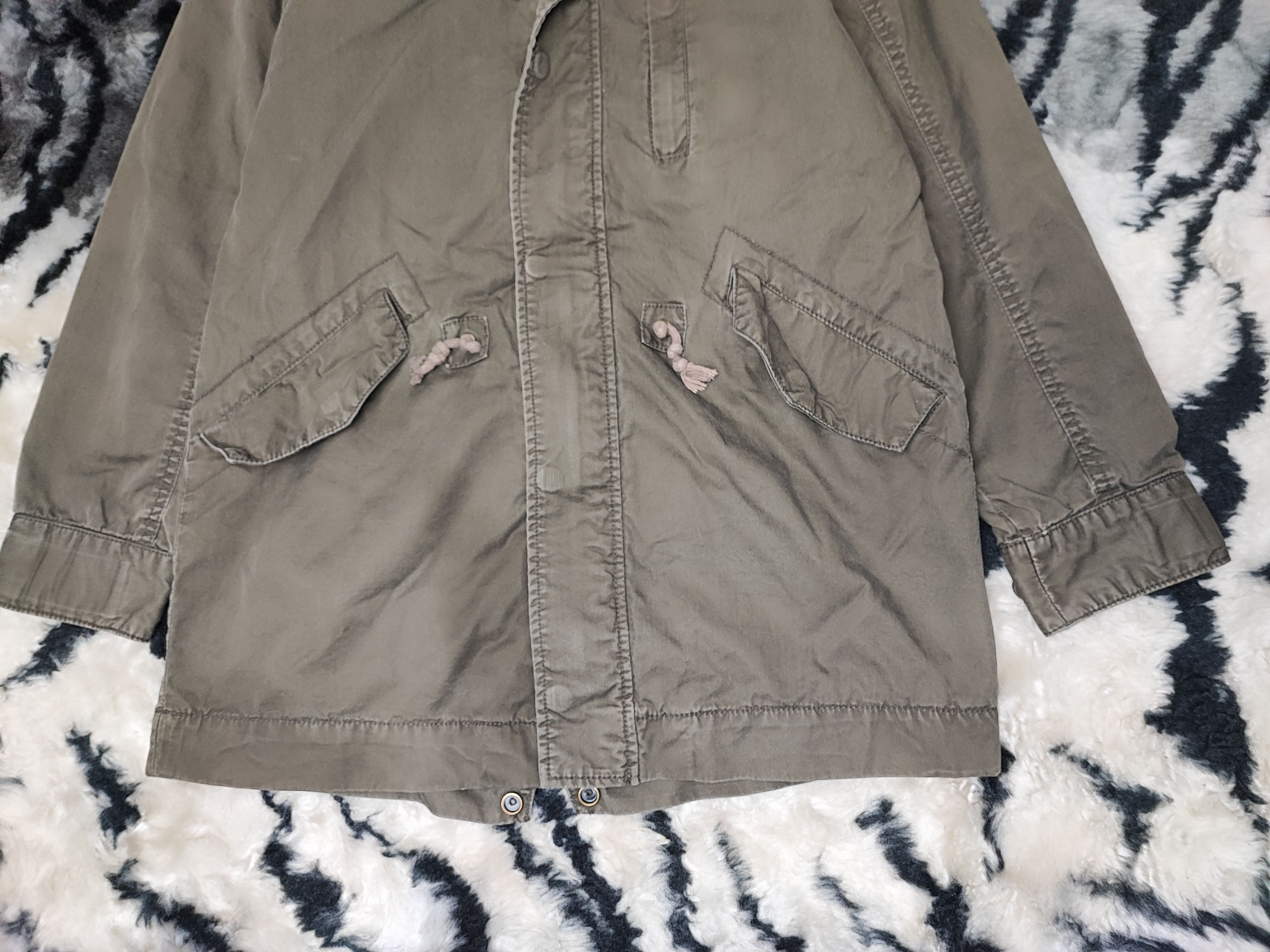 Alpha Industries Army Ugiz Parka Fishtail Bondage Jacket Hoodie Size US S / EU 44-46 / 1 - 4 Thumbnail