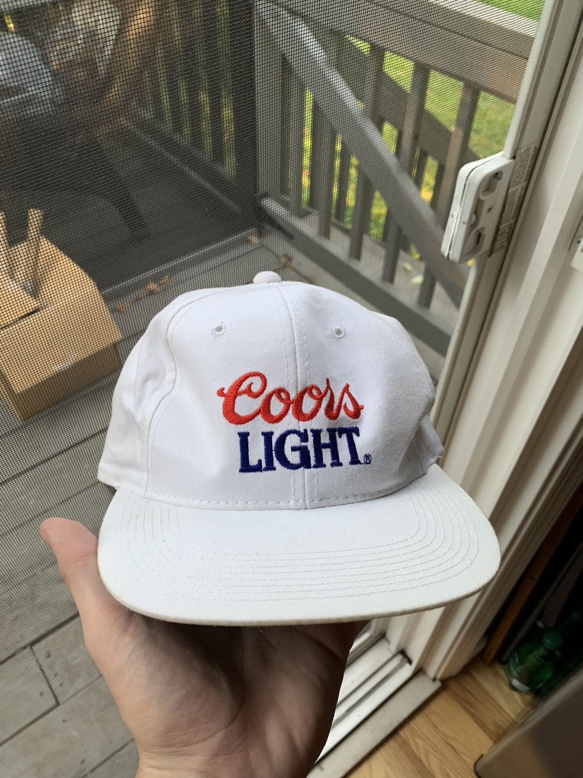 Vintage Vintage Coors light hat Size ONE SIZE - 1 Thumbnail