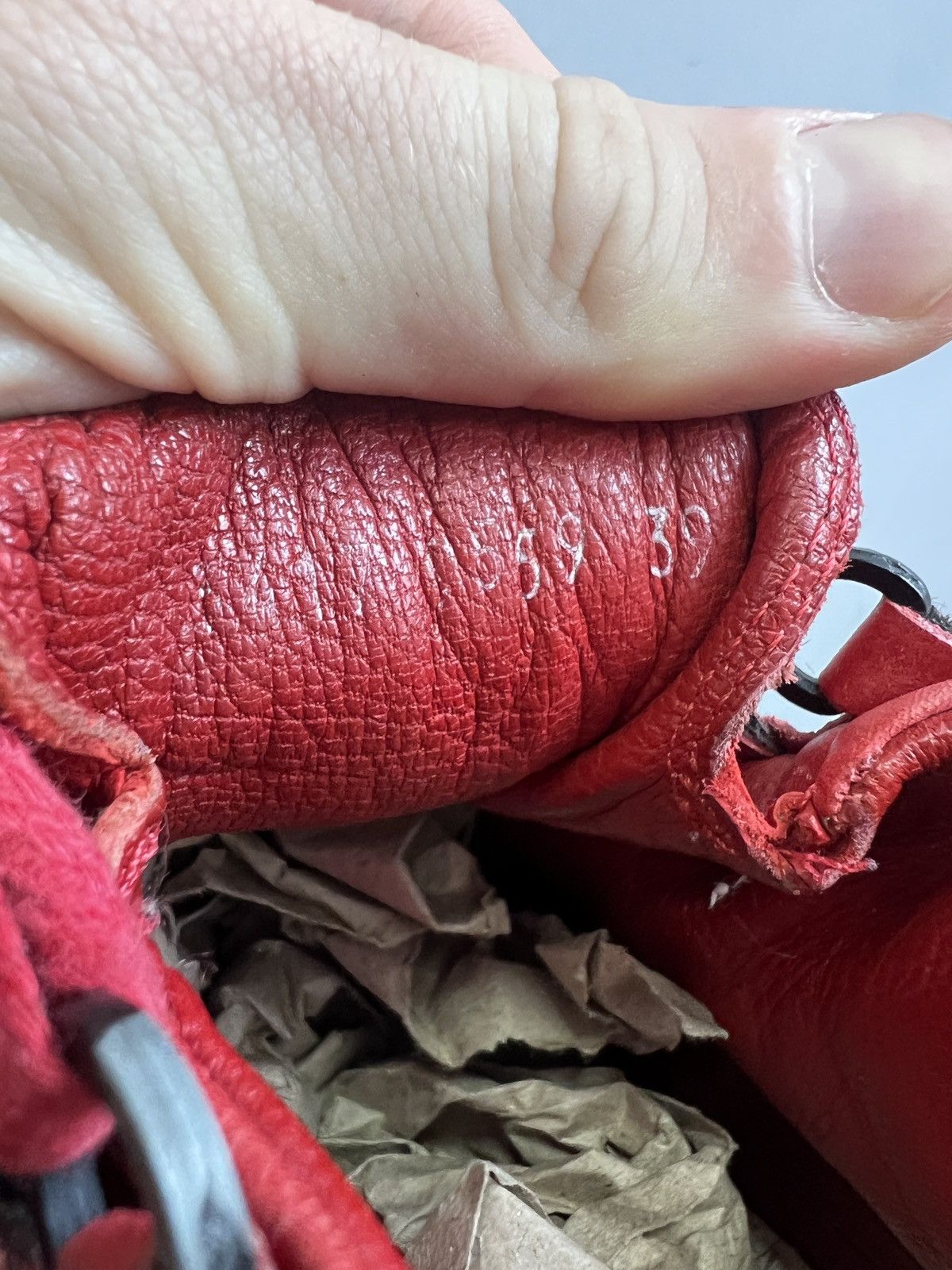 Designer × Vintage Vintage FADED BALENCIAGA STYLE LEATHER BOOTS SHOES Size US 9 / IT 39 - 8 Thumbnail