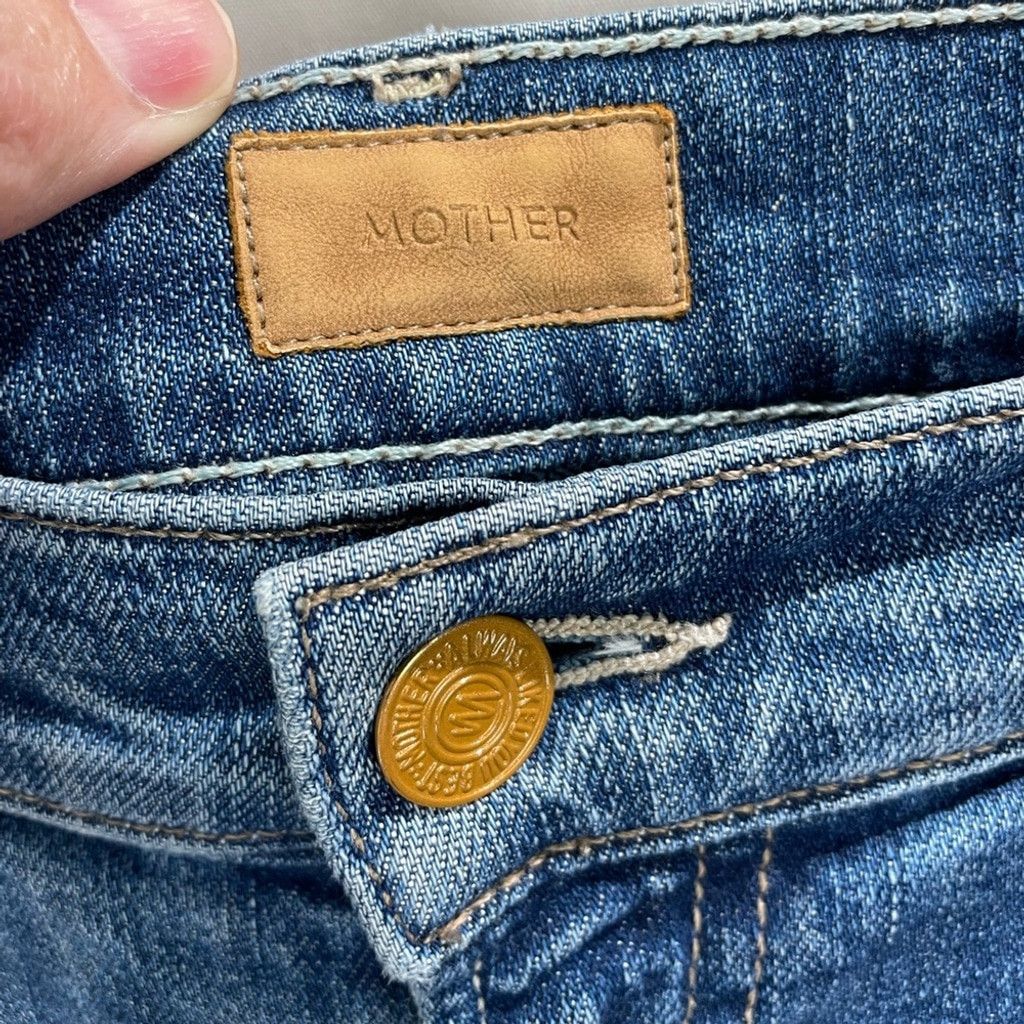 MOTHER Mother The Rambler HR Cargo Straight Ankle Jeans Size 26 Size 26" / US 2 / IT 38 - 4 Thumbnail