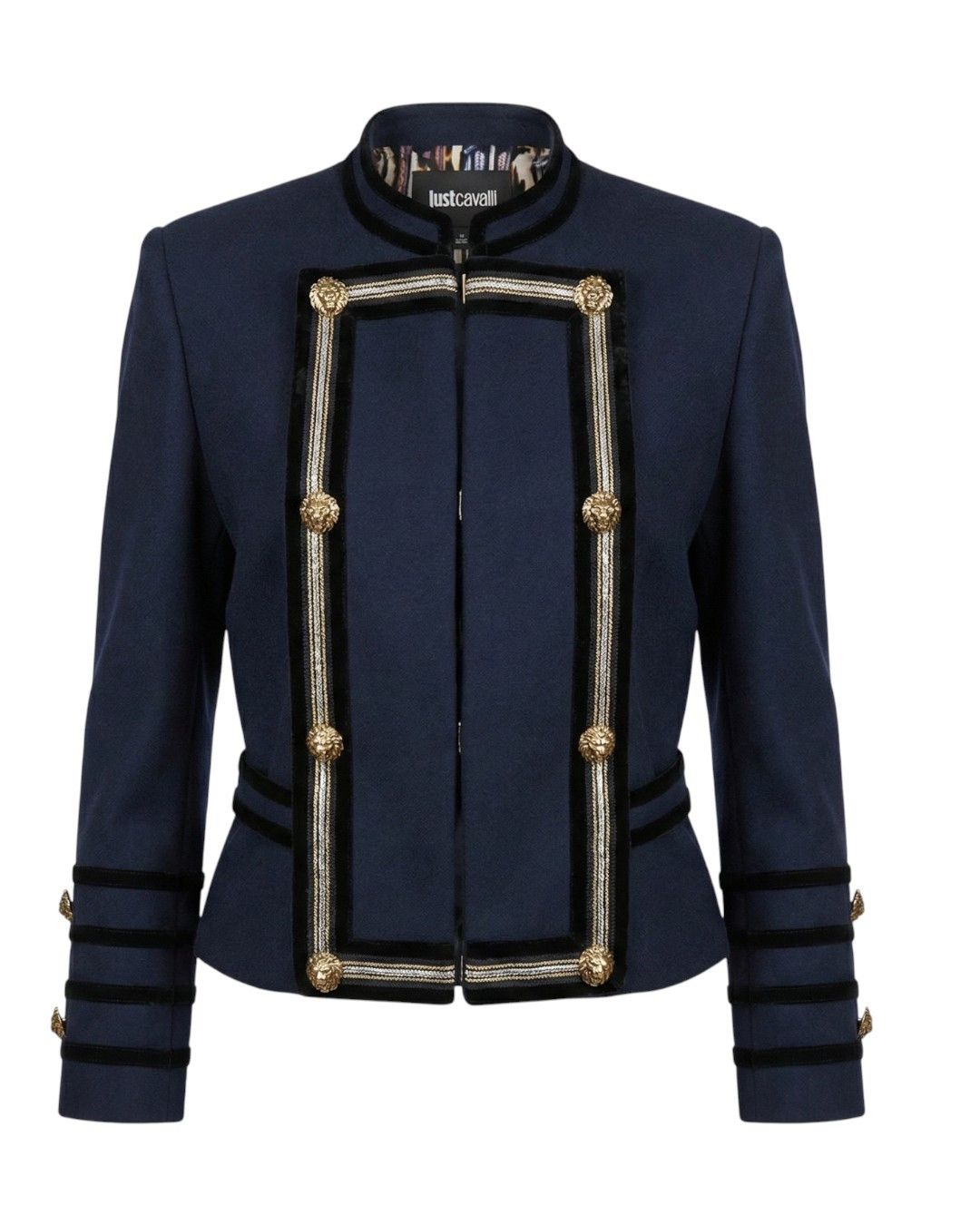 Roberto Cavalli NAPOLEON WOOL JACKET Size S / US 4 / IT 40 - 1 Thumbnail