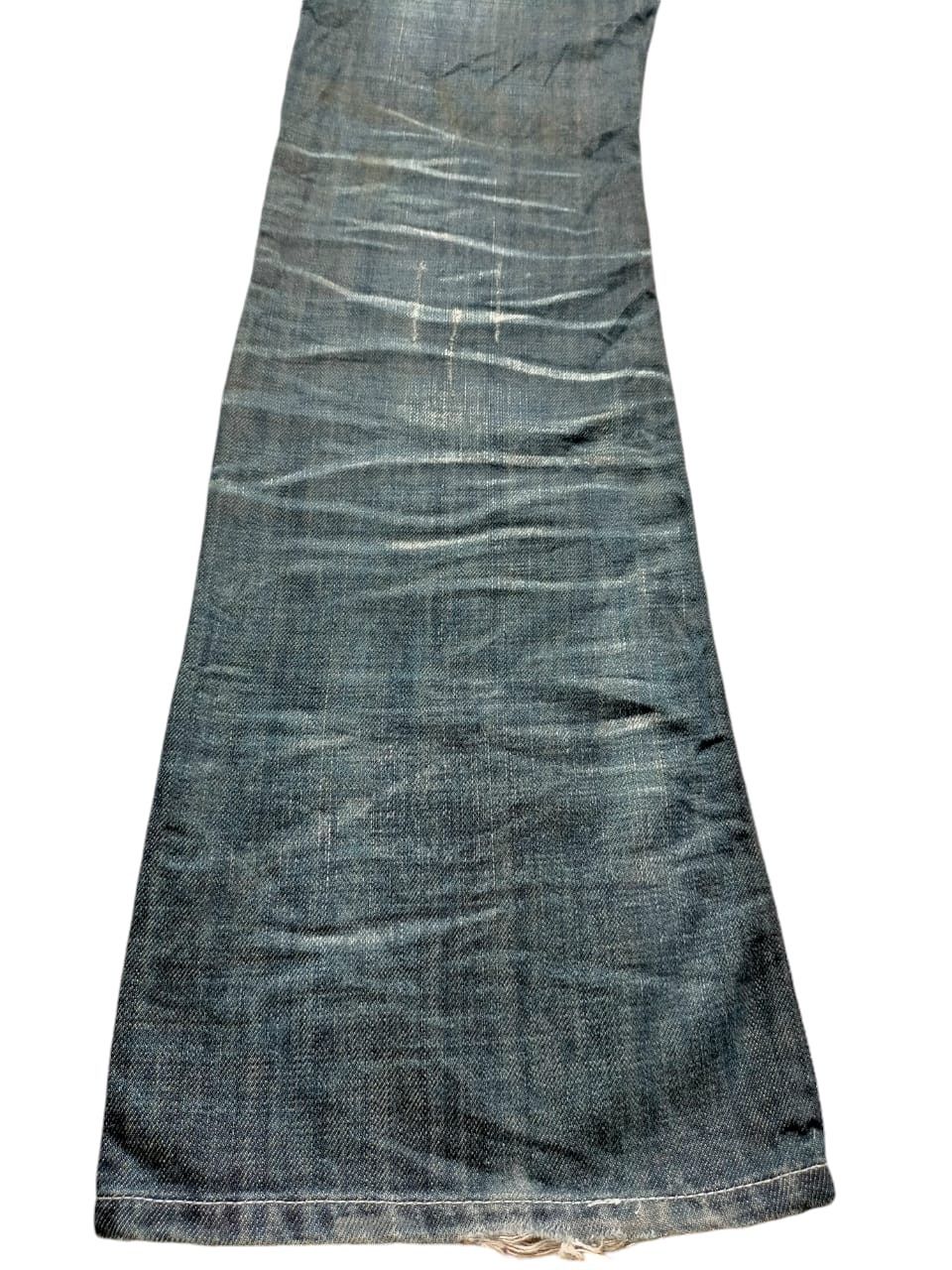 If Six Was Nine Flare Jeans Semantic Design Multipocket Zipped Boot cut Size US 33 - 17 Thumbnail