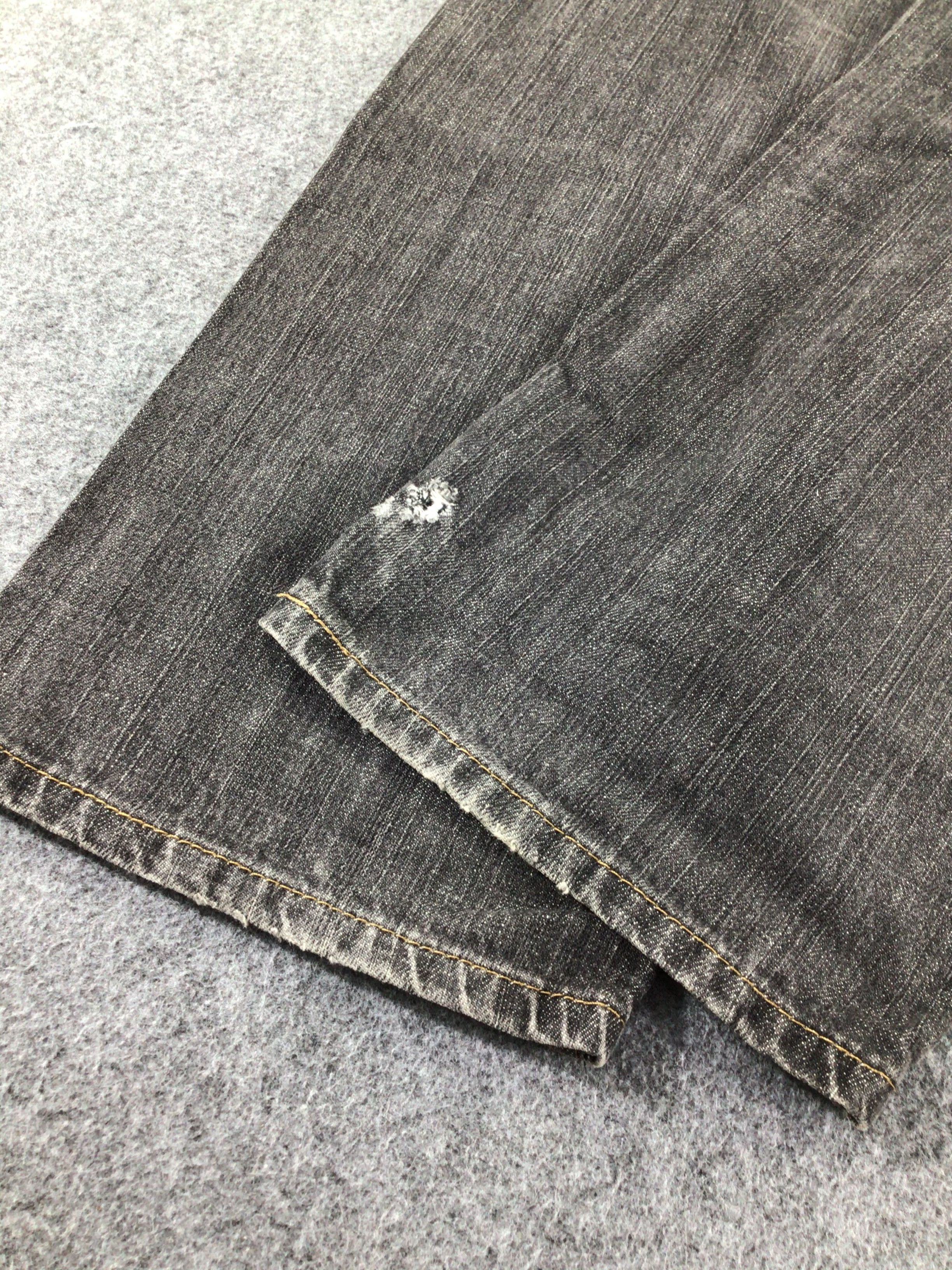Levi's Vintage Levis 559 Jeans Faded Black Denim -J471 Size US 37 - 6 Thumbnail