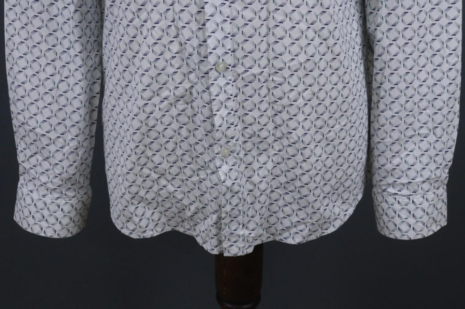 Lacoste Lacoste Multi Geometric Button-Down Shirt Size XL Size US XL / EU 56 / 4 - 3 Thumbnail