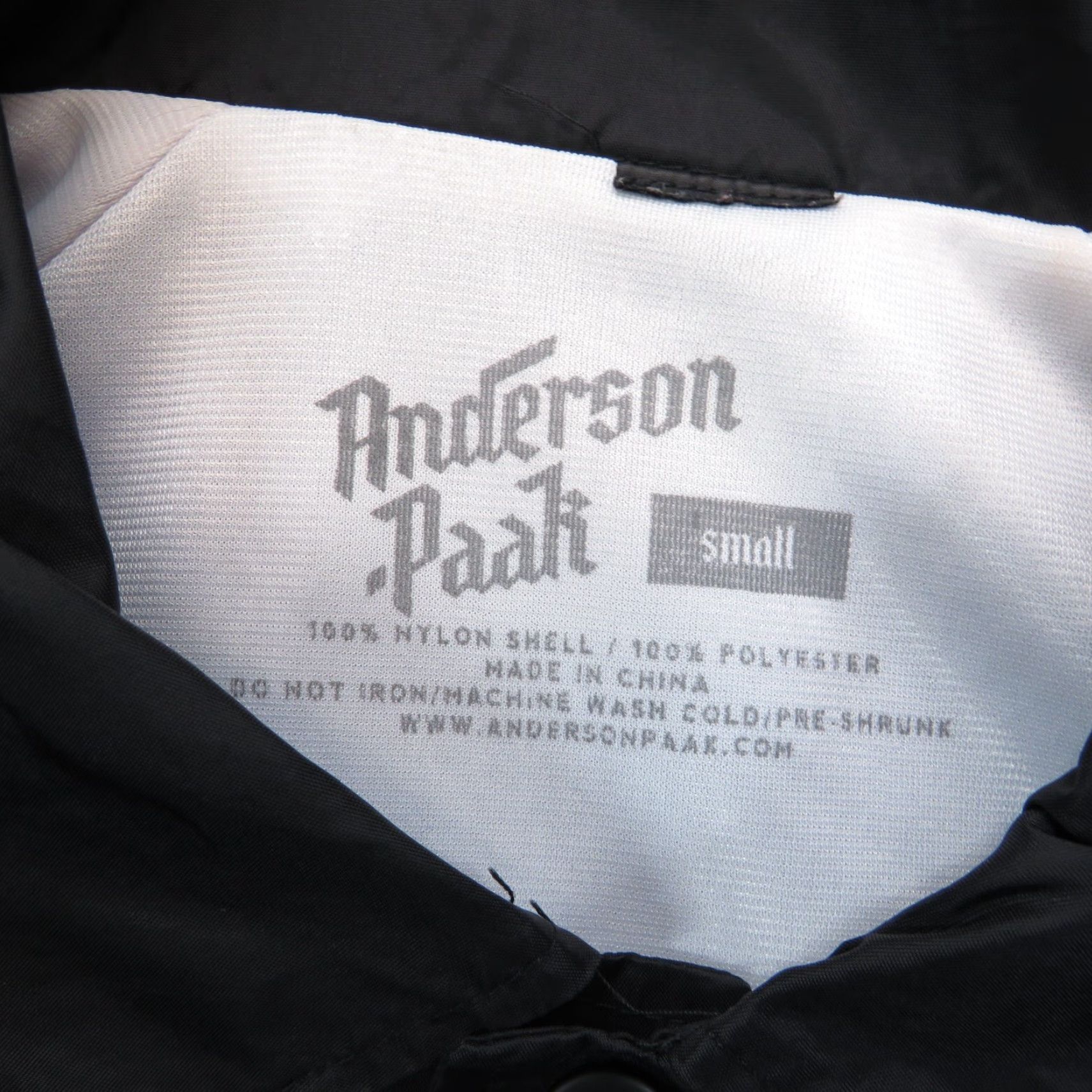 Vintage Anderson Paak Jacket Mens Small Black Windbreaker Coat Snap Coat Oxnard Japan Logo Windbreaker Size US S / EU 44-46 / 1 - 5 Thumbnail