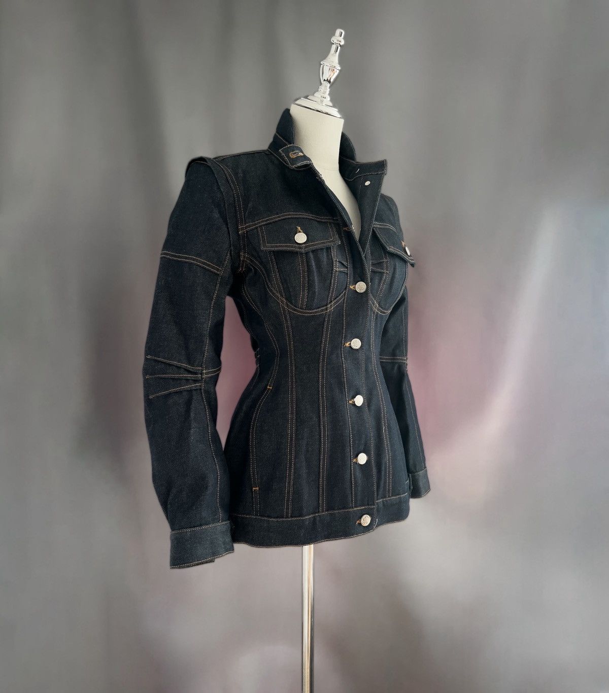 Marine Serre Vest denim Marine Serre Size S / US 4 / IT 40 - 2 Thumbnail