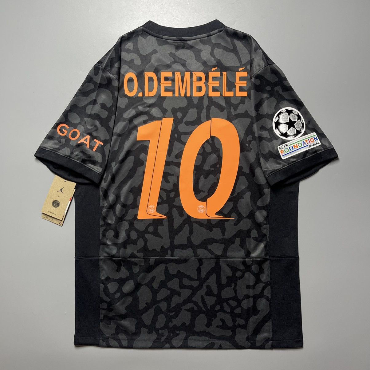 Nike PSG NIKE 2023/2024 FOOTBALL SOCCER THIRD JERSEY #10 DEMBELE Size US L / EU 52-54 / 3 - 1 Thumbnail