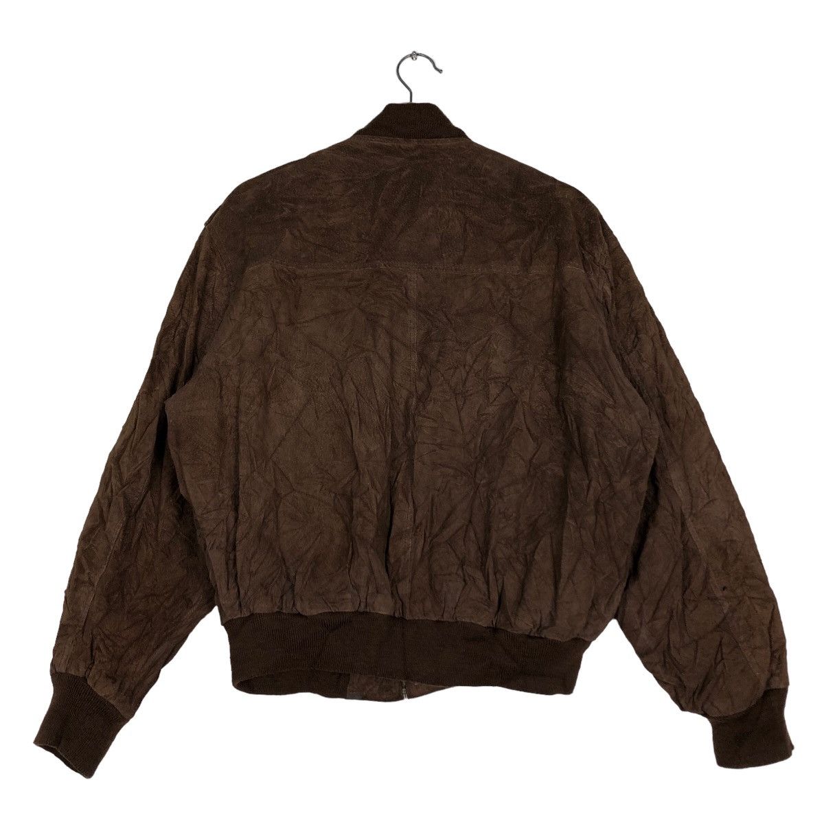 Japanese Brand 🔥Vtg Bomber Leather Jacket Uniqlo Japan Issey Miyake Size US L / EU 52-54 / 3 - 8 Thumbnail
