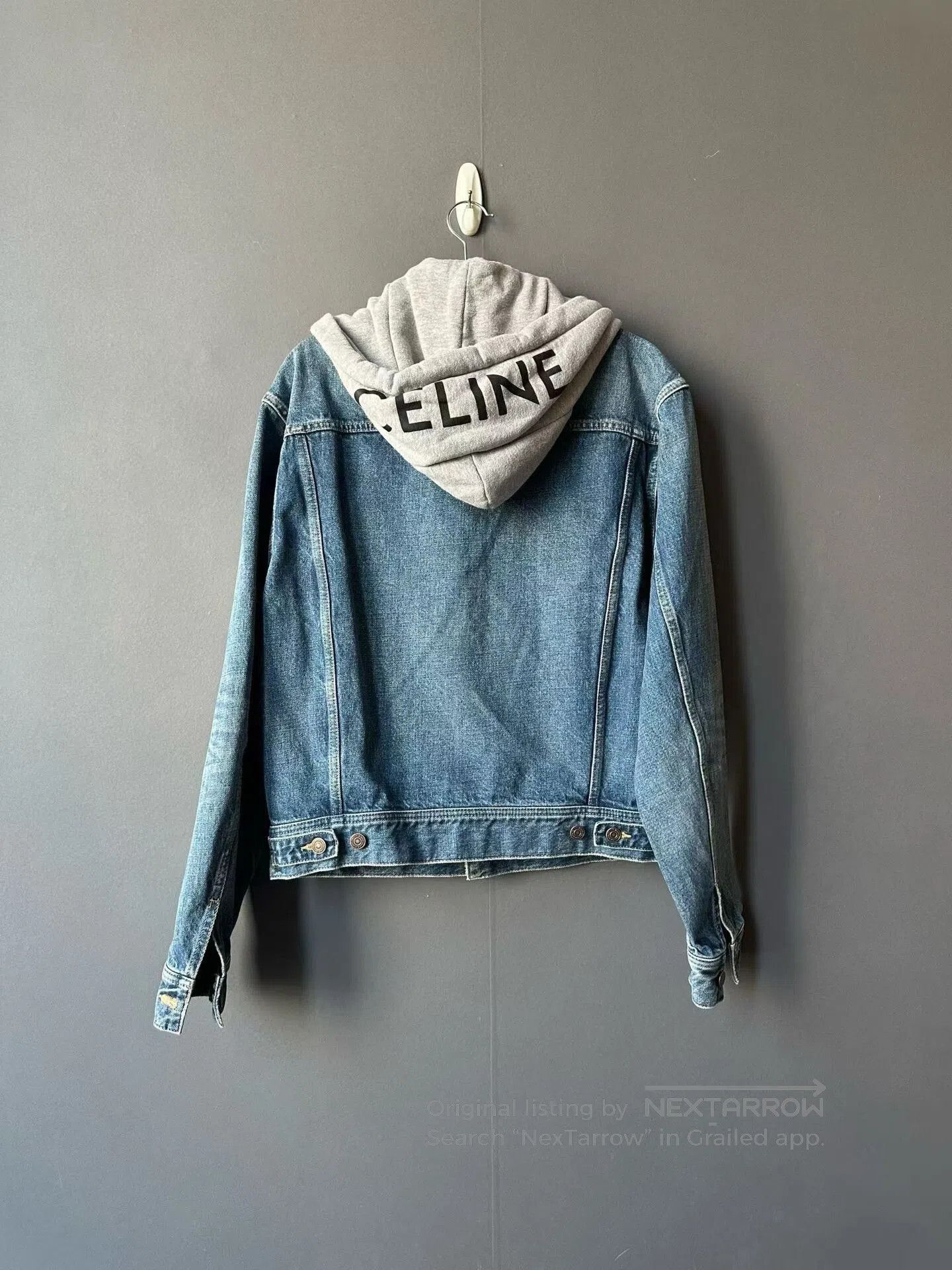 Celine Celine Hooded Denim Jacket. Size US S / EU 44-46 / 1 - 2 Thumbnail