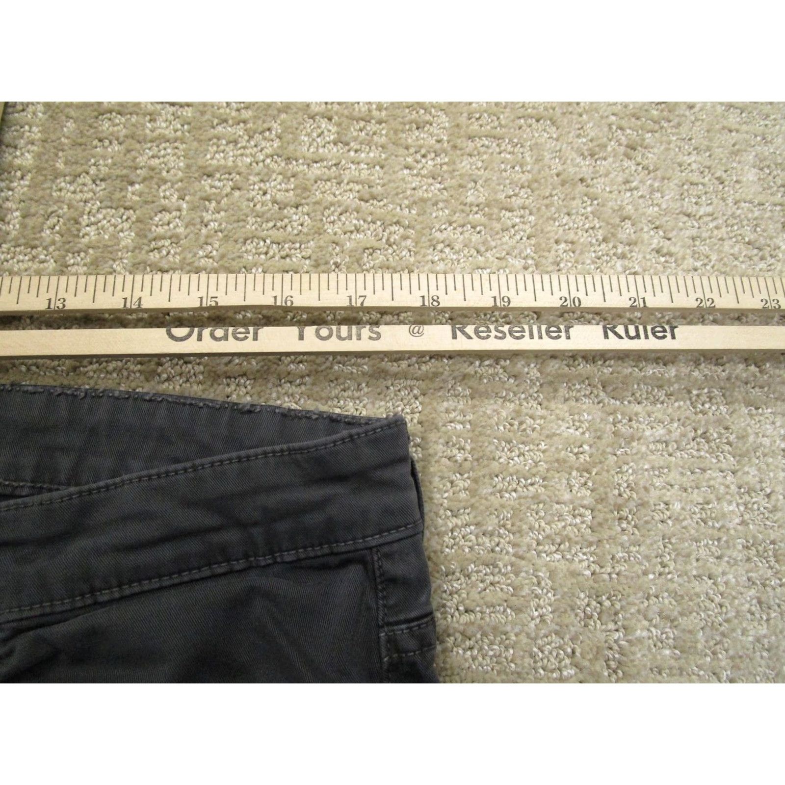 Paige PAIGE Gray Chino Pants Men 36 Straight Regular Rise 10-12 In 5-Pocket Cotton Twill USA Made Size US 36 / EU 52 - 5 Thumbnail