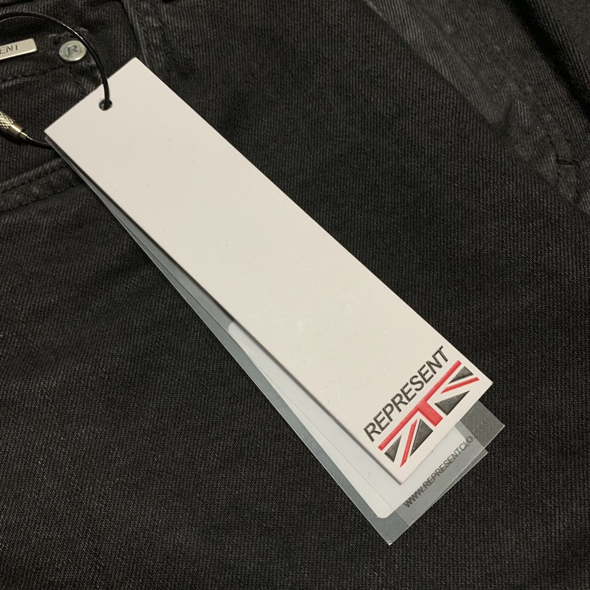 Represent Clo. Represent Jeans Black Flared Denim Small 28 Size US 28 / EU 44 - 6 Thumbnail