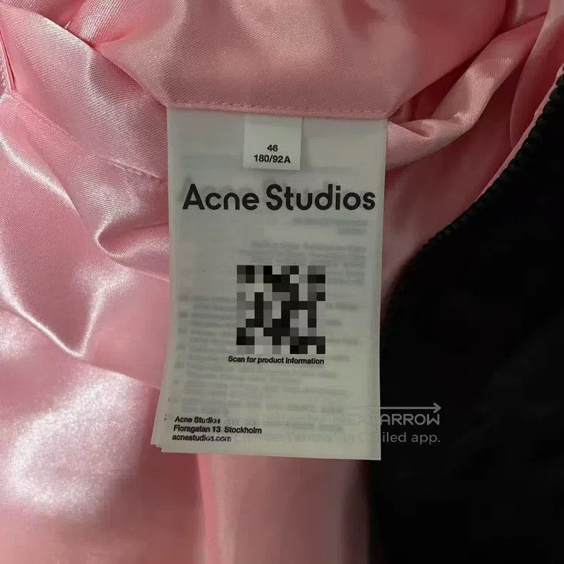 Acne Studios Acne Studios 1996 Logo Series Metal Zipper Logo Pattern Pi Size US S / EU 44-46 / 1 - 4 Thumbnail