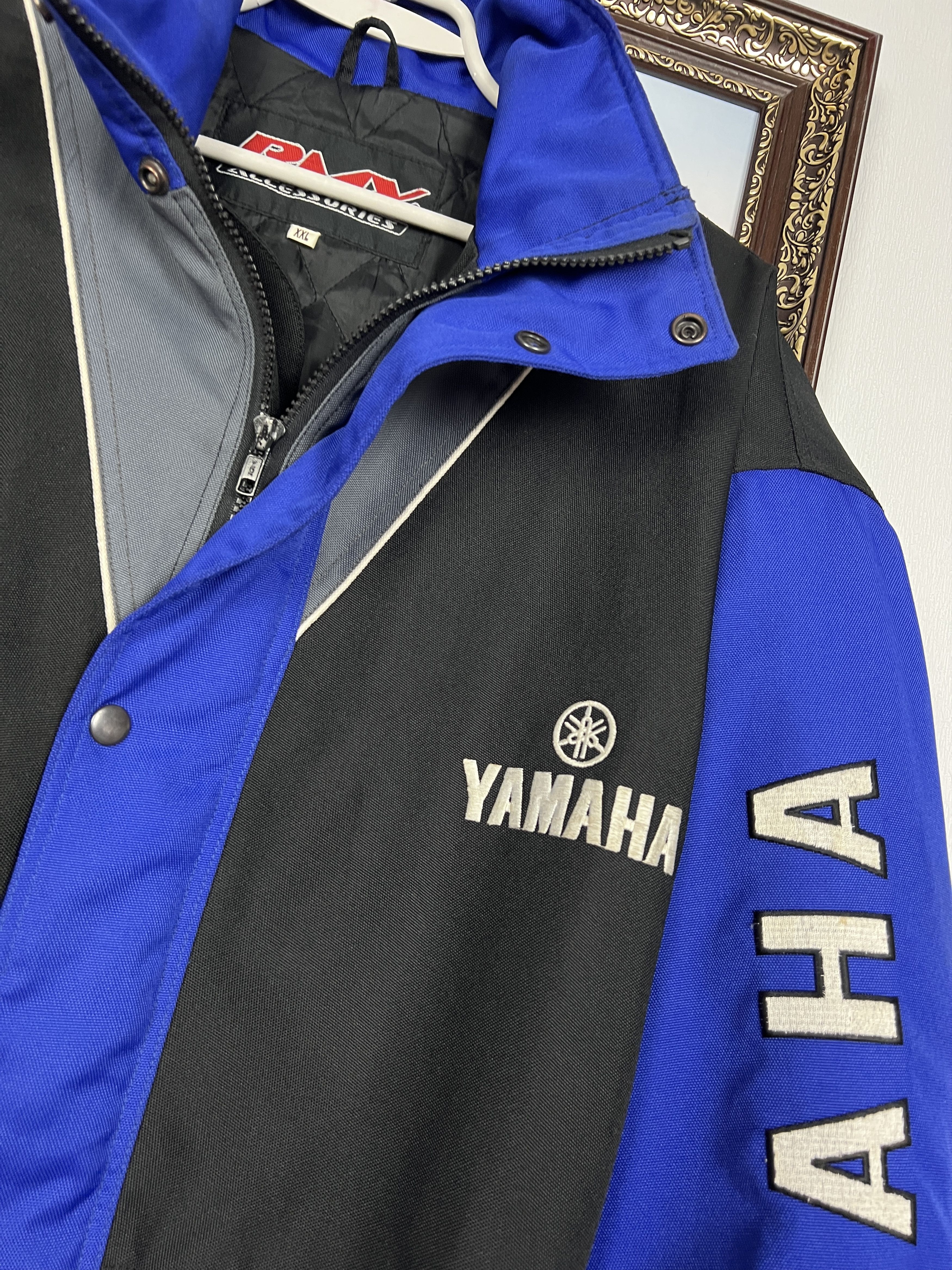 Yamaha Vintage Yamaha Racing Moto Jacket Motorcycle Biker Y2K Size US XXL / EU 58 / 5 - 5 Thumbnail