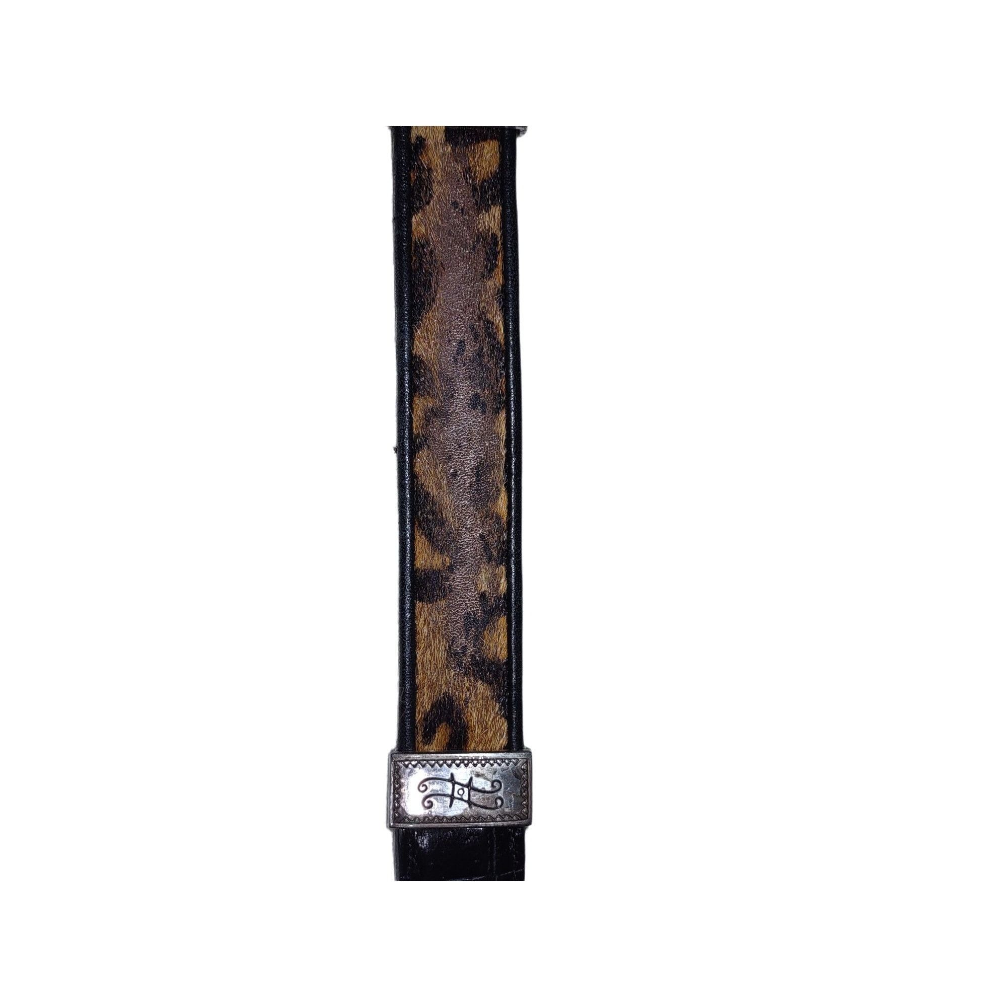 Brighton Brighton Med Animal Print Belt Size ONE SIZE - 7 Thumbnail