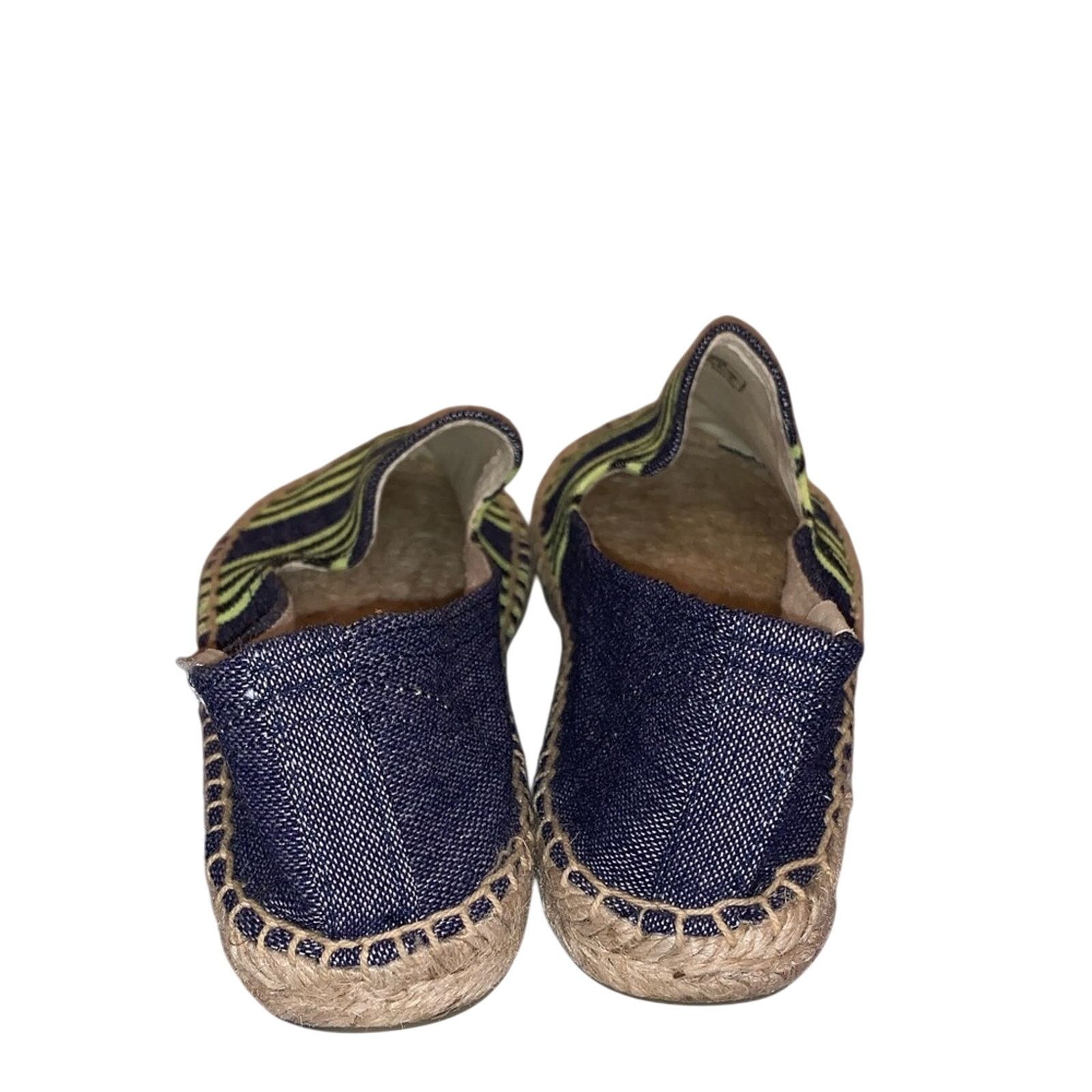 Soludos NWT Soludos x Lemlem Denim Striped Espadrilles Size US 5 / IT 35 - 4 Thumbnail