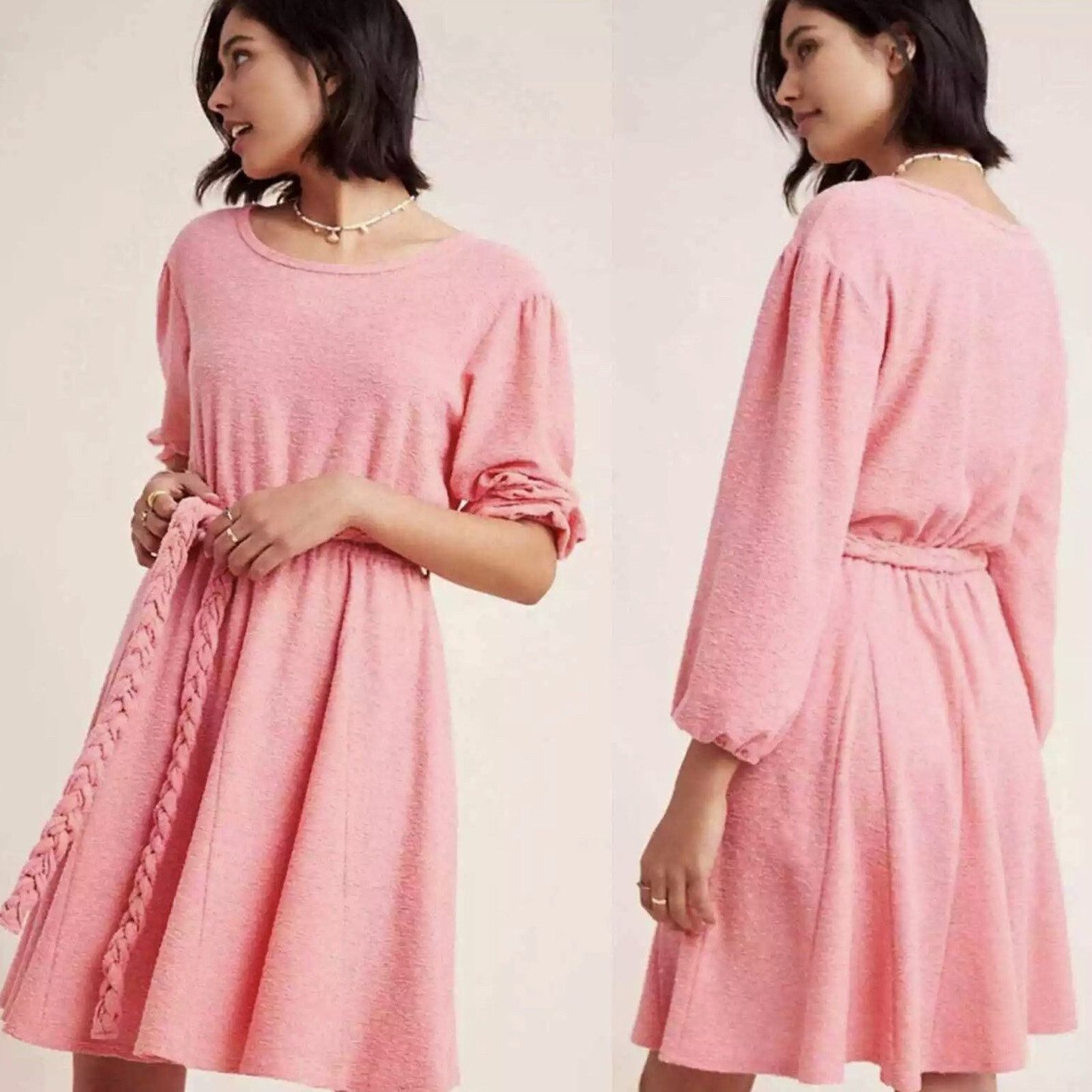 Anthropologie Anthropologie Women's Textured Mini Dress Sz Small A003046 Size S / US 4 / IT 40 - 1 Thumbnail