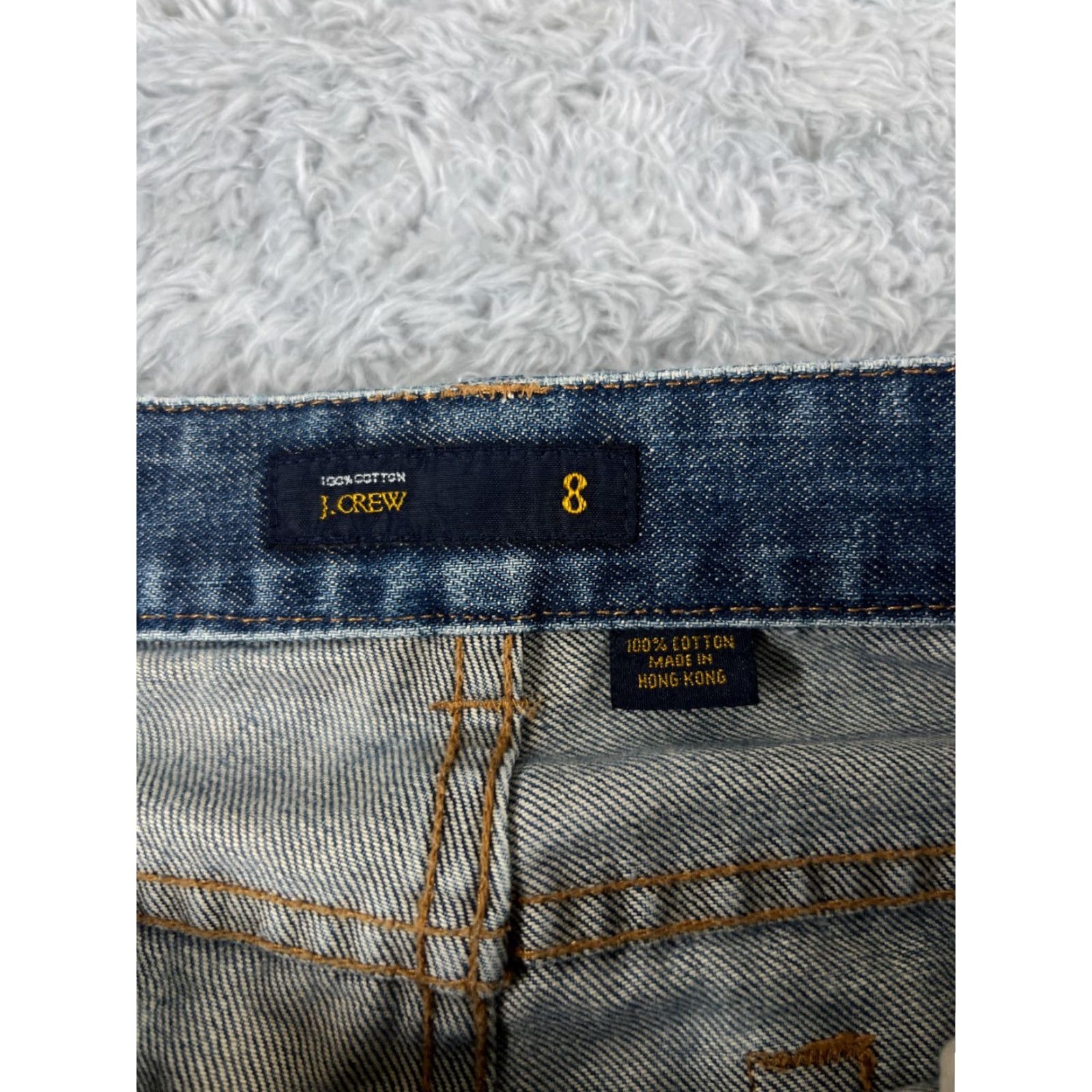 J.Crew VINTAGE J.CREW Jeans Women 8 Blue Denim Straight Leg Mid Rise 30x30 Jeans Women Blue 30x30 Mens? Size 30" / US 8 / IT 44 - 6 Thumbnail