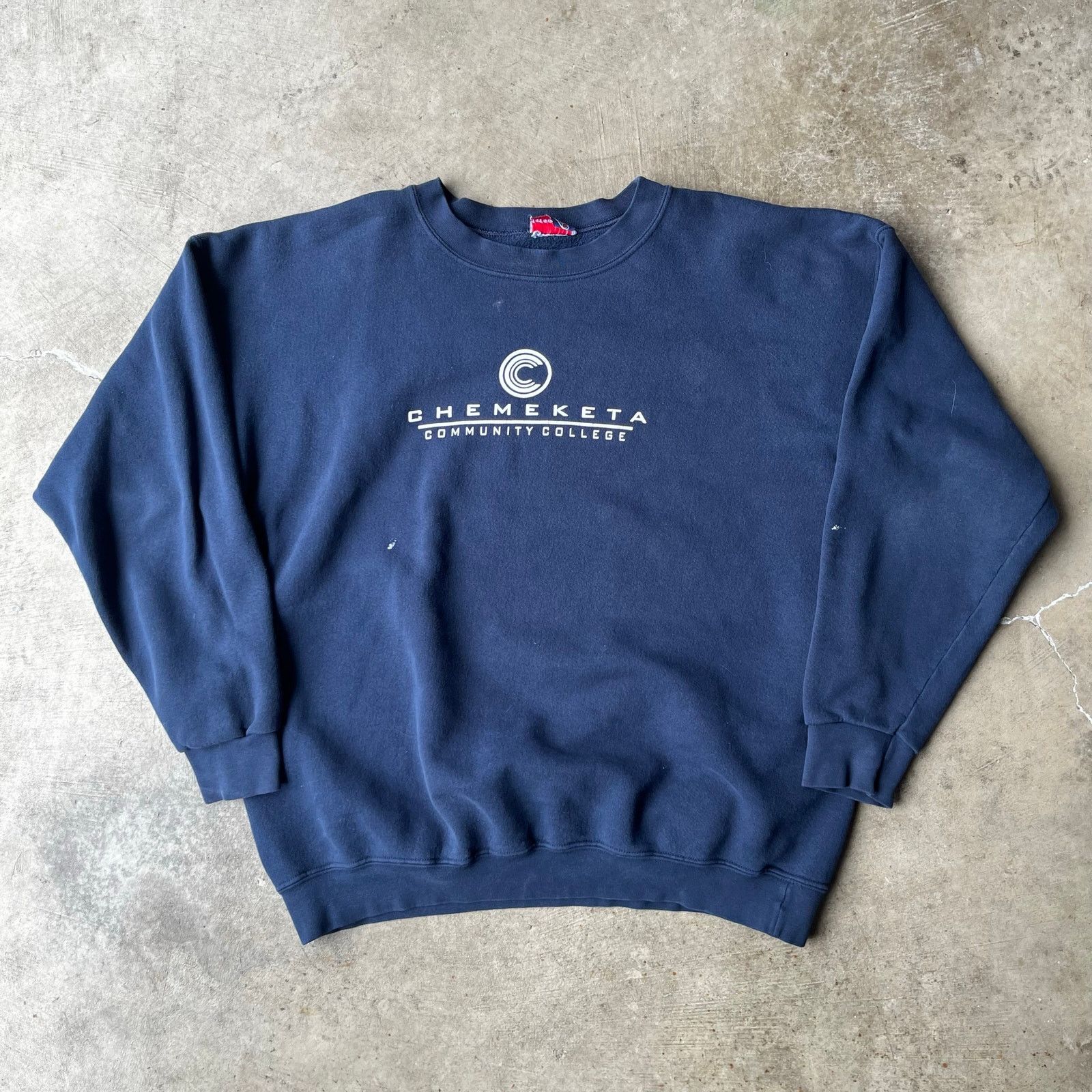Vintage VINTAGE CHEMEKETA COMMUNITY COLLEGE SWEATSHIRT LARGE BLUE Size US L / EU 52-54 / 3 - 3 Thumbnail