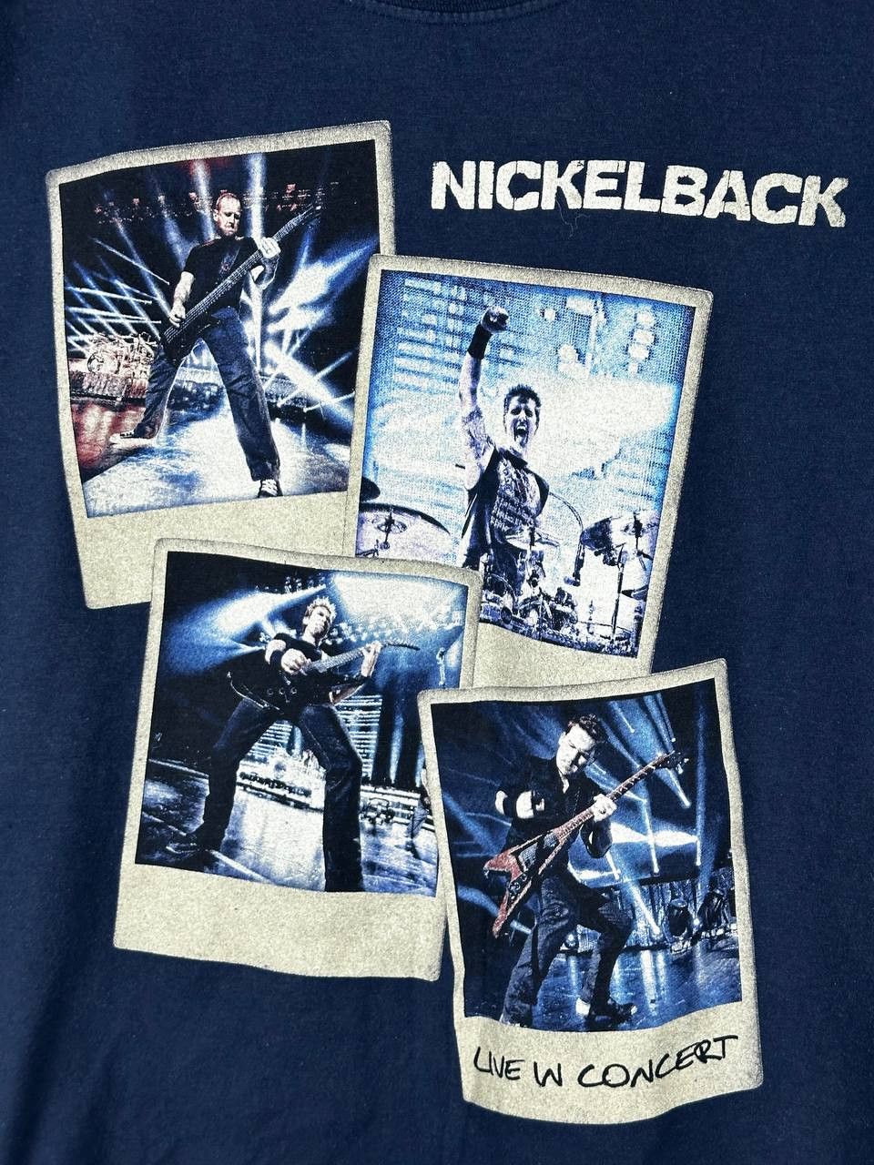 Band Tees Nickelback Live Concert Logo t shirt merch tour Size US L / EU 52-54 / 3 - 4 Thumbnail