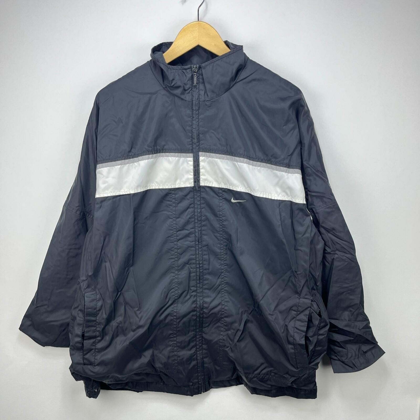 Nike Vintage Y2K Nike Swoosh Windbreaker Jacket Large Size US L / EU 52-54 / 3 - 1 Thumbnail