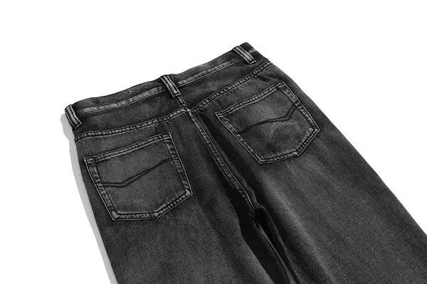 VIBE Wide leg Harajuku Baggy Flared Trousers Oversize Style Y2K Size US 34 / EU 50 - 6 Thumbnail