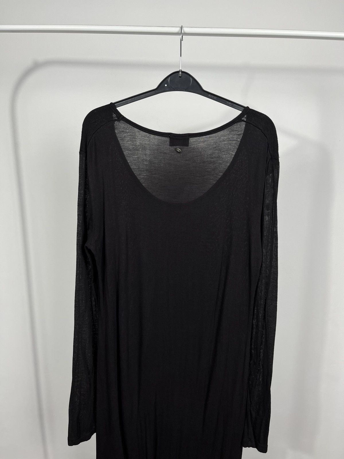 Diesel Diesel Black Long Dress Lightweight Viscose Minimal Size M Size M / US 6-8 / IT 42-44 - 10 Thumbnail