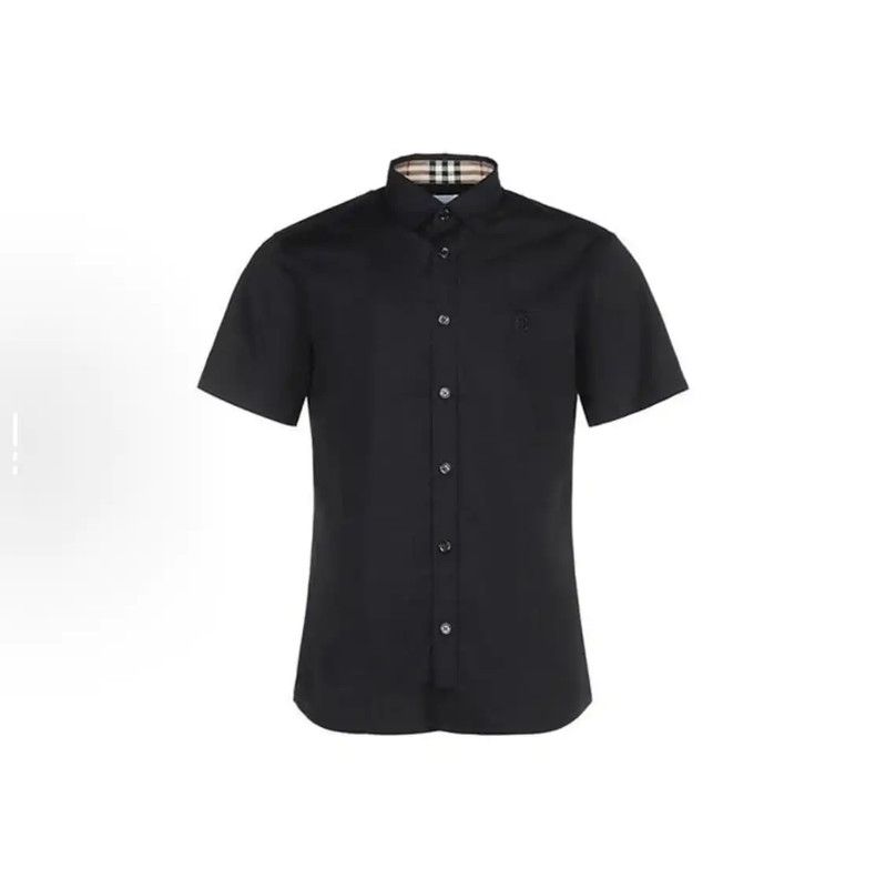 Burberry Burberry Black Logo Short Sleeve Shirt Size US XXL / EU 58 / 5 - 1 Thumbnail