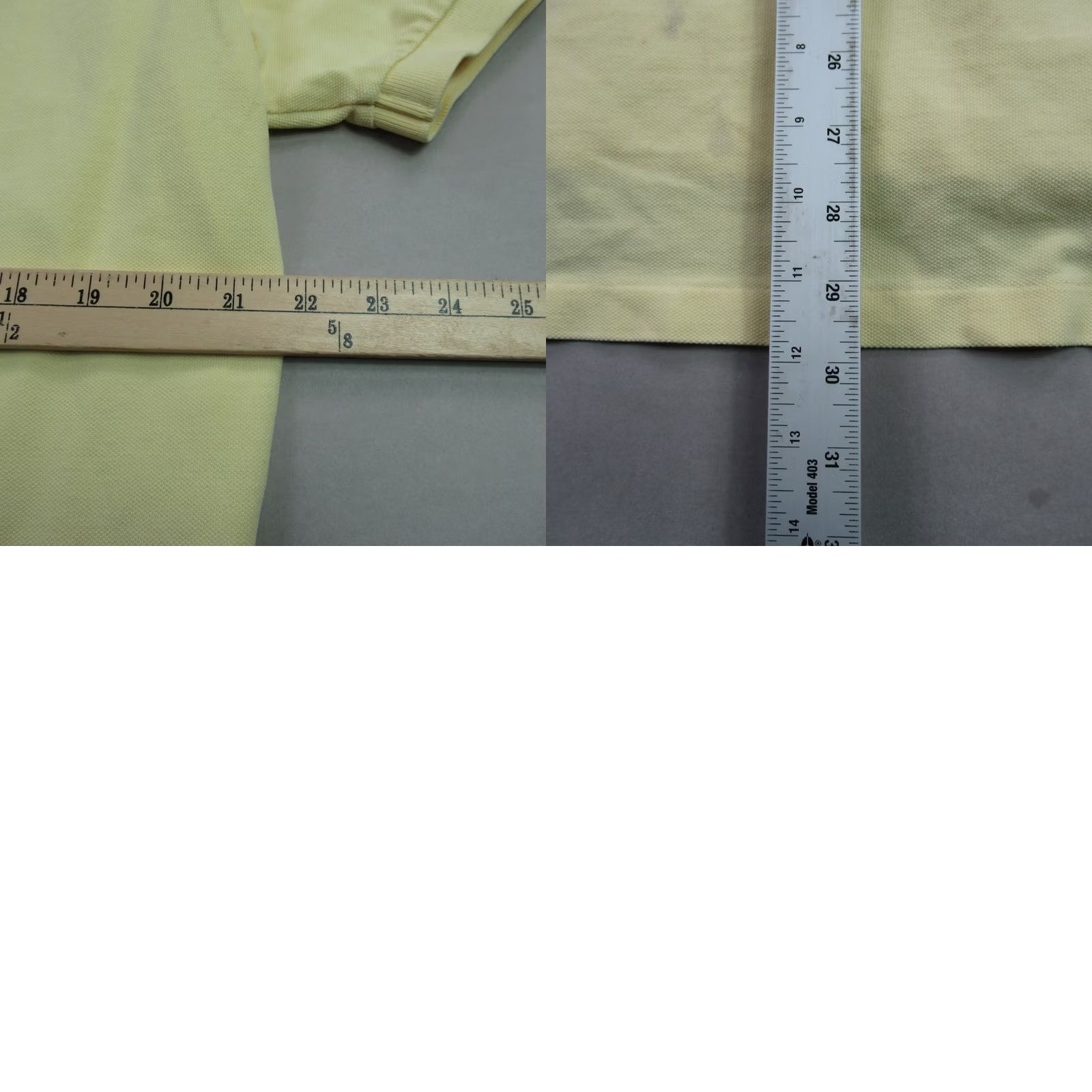 Polo Ralph Lauren Polo Ralph Lauren Shirt Polo Mens Large Short Sleeve Golf Yellow Casual Size US L / EU 52-54 / 3 - 8 Thumbnail