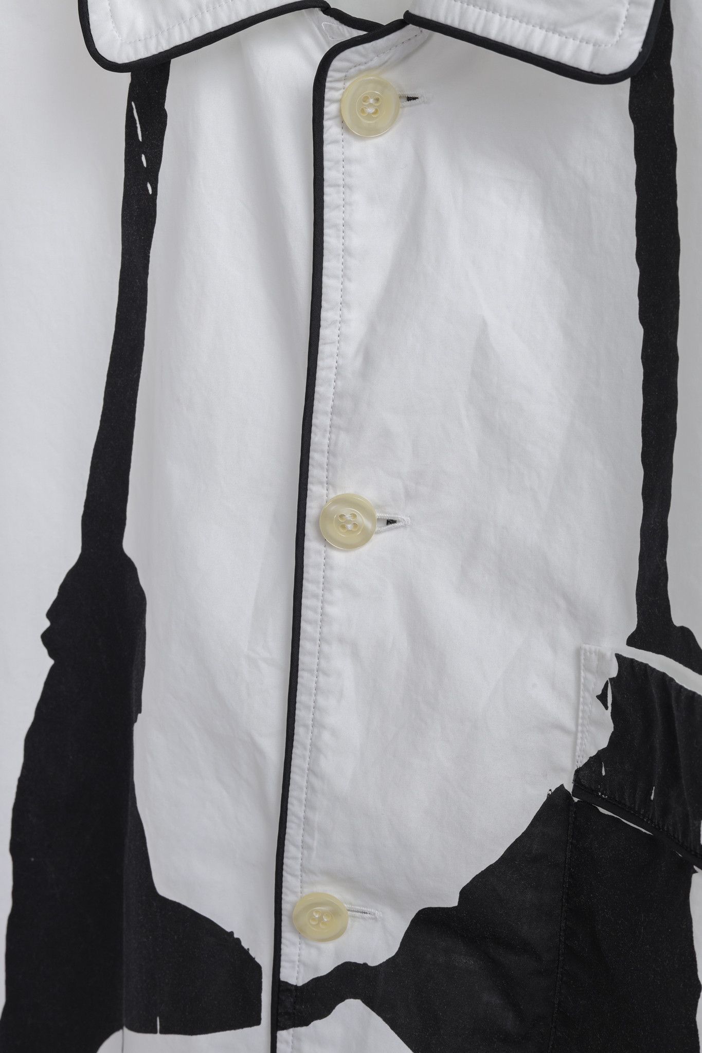 Random Identities Random Identities White Rorschach Inkblot Bikini Shirt Size L / US 10 / IT 46 - 8 Thumbnail