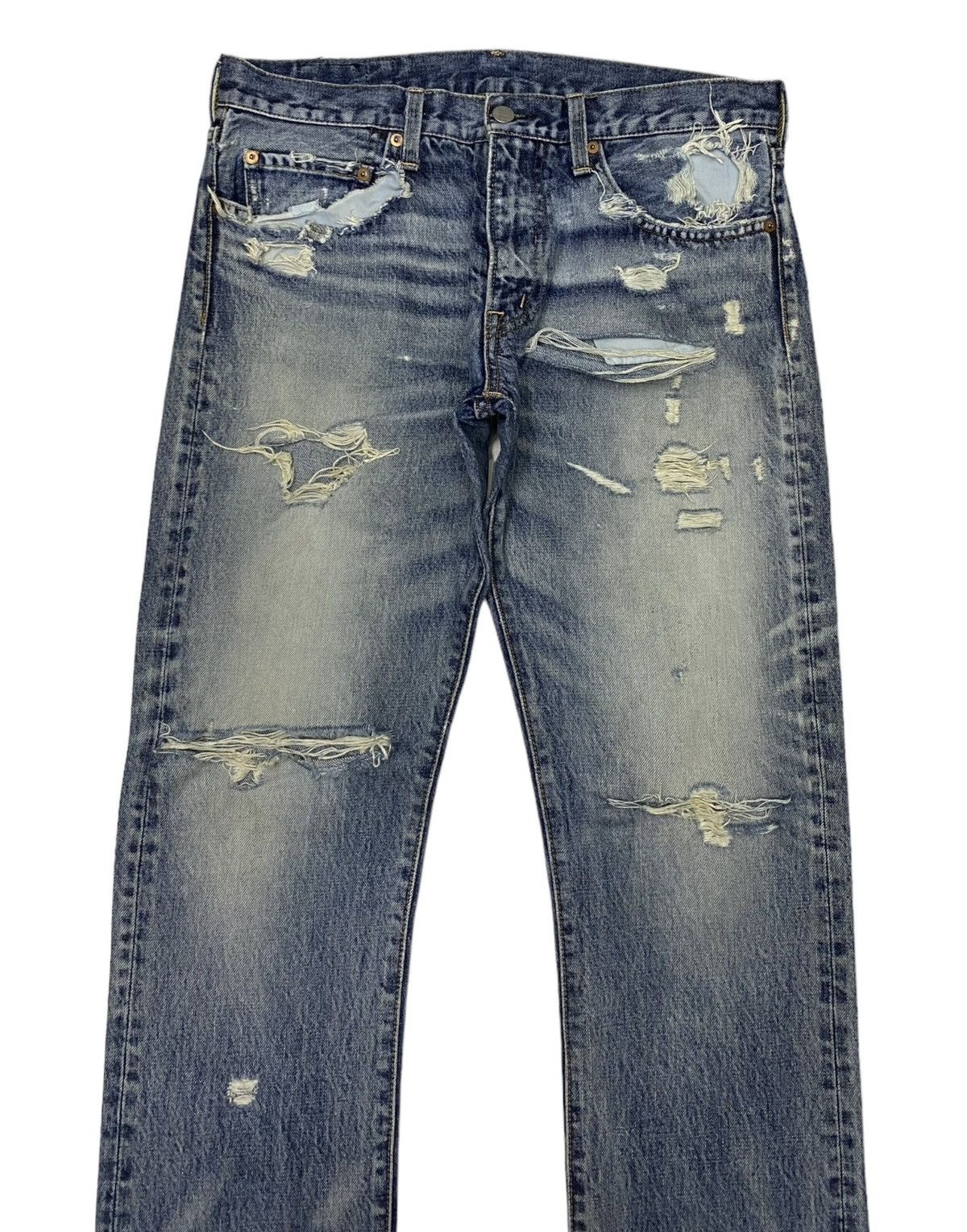 Japanese Brand 🔥RNA JAPANESE DENIM UNDERCOVER STYLE DESIGN JEANS Size US 33 - 5 Thumbnail