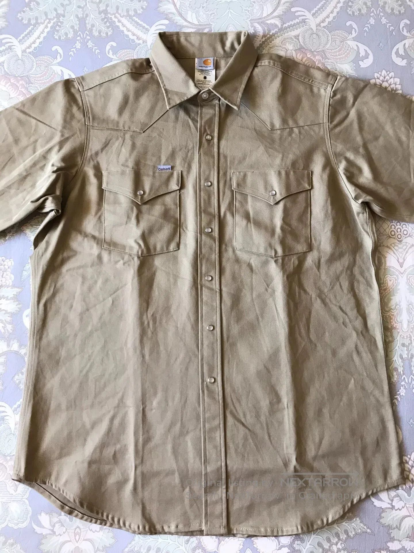 Carhartt Carhartt S01 KHI Western Shirt. Size US M / EU 48-50 / 2 - 3 Thumbnail