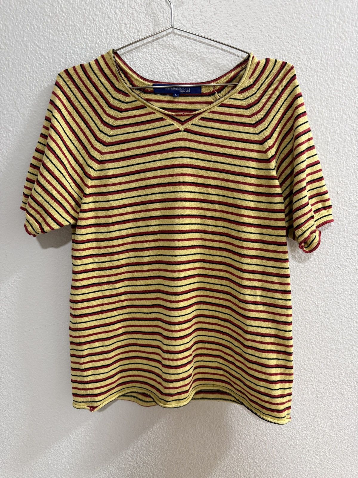 Junya Watanabe Striped Junya Raglan Tee Size US M / EU 48-50 / 2 - 1 Thumbnail