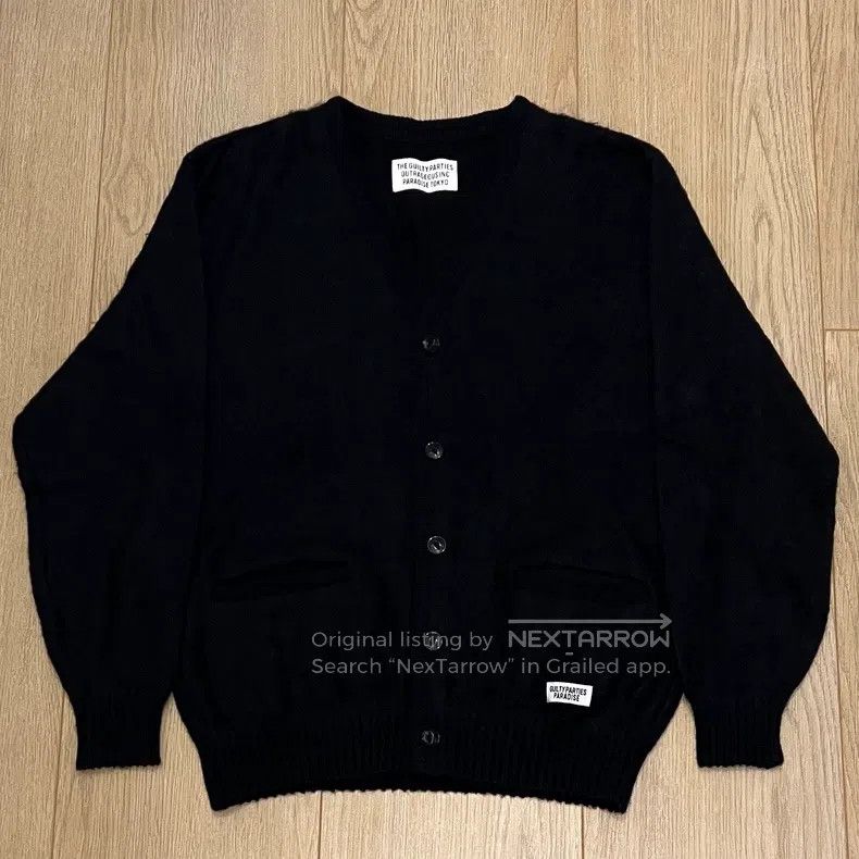 Wacko Maria Wacko Maria Polka Dot Cardigan | Grailed