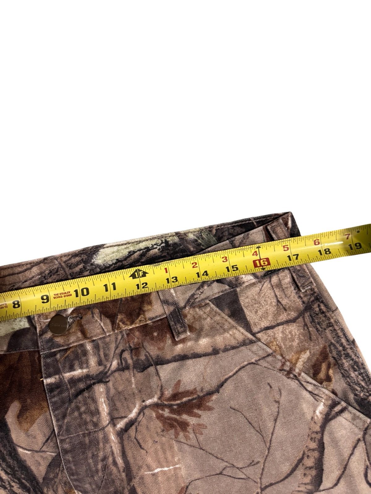 Carhartt Vintage Carhartt Realtree Camo Canvas Carpenter Pants 36x32 Size US 36 / EU 52 - 11 Thumbnail