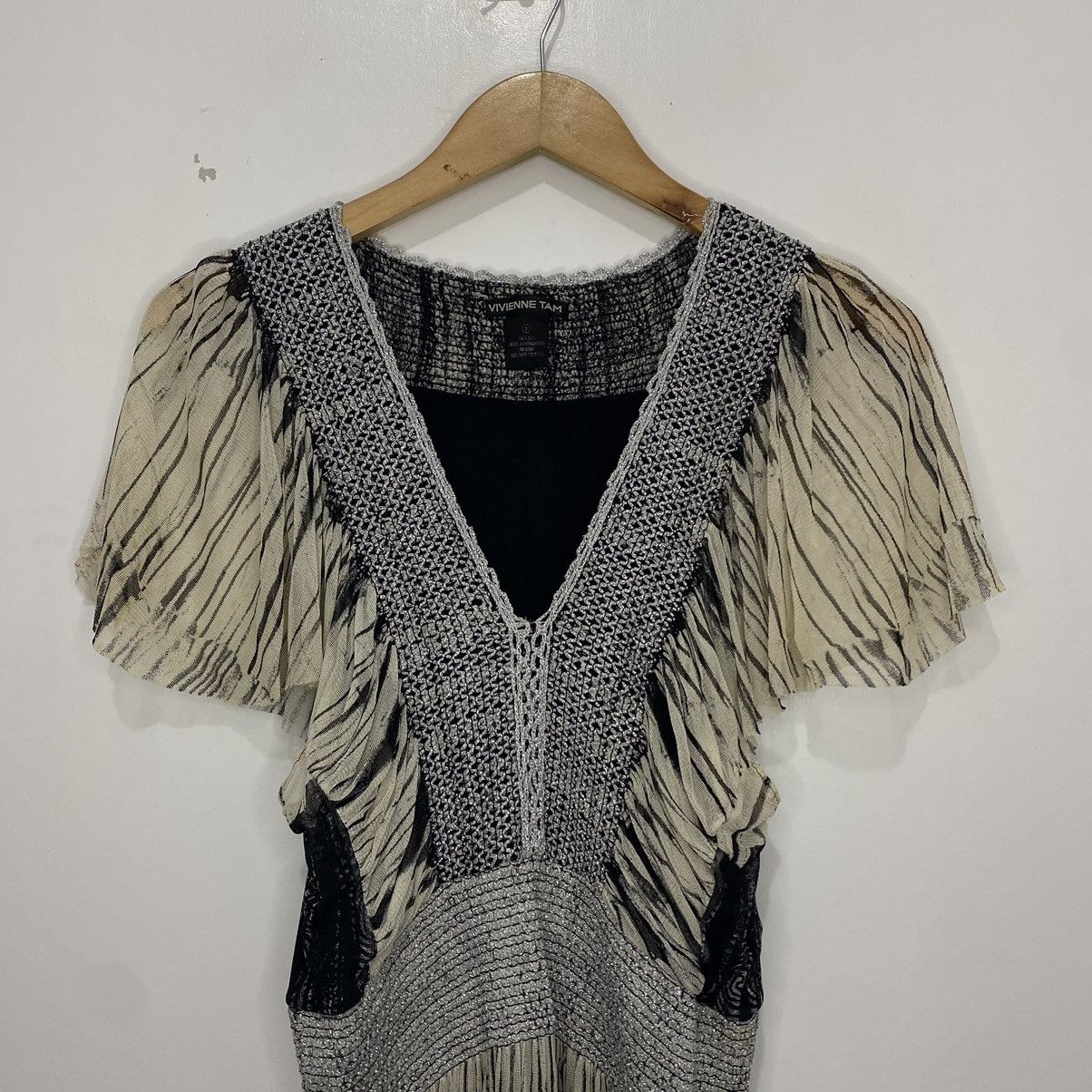 Vivienne Tam Vivienne Tam Silk Dress Size XS / US 0-2 / IT 36-38 - 2 Thumbnail