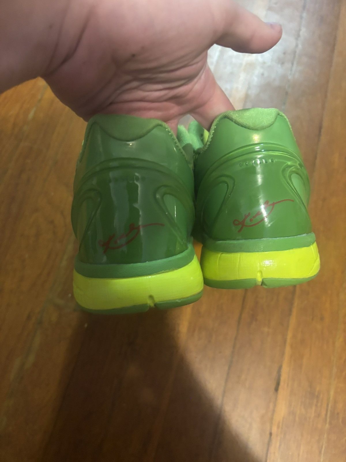Nike Nike kobe 6 ‘grinch’ Size US 5 / EU 37 - 4 Thumbnail