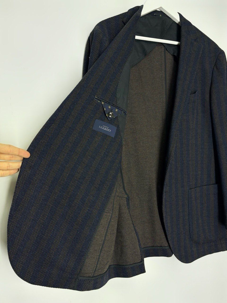 Other Sartoria Latorre Italy Design Wool Blazer Classic Luxury Size 52R - 16 Thumbnail