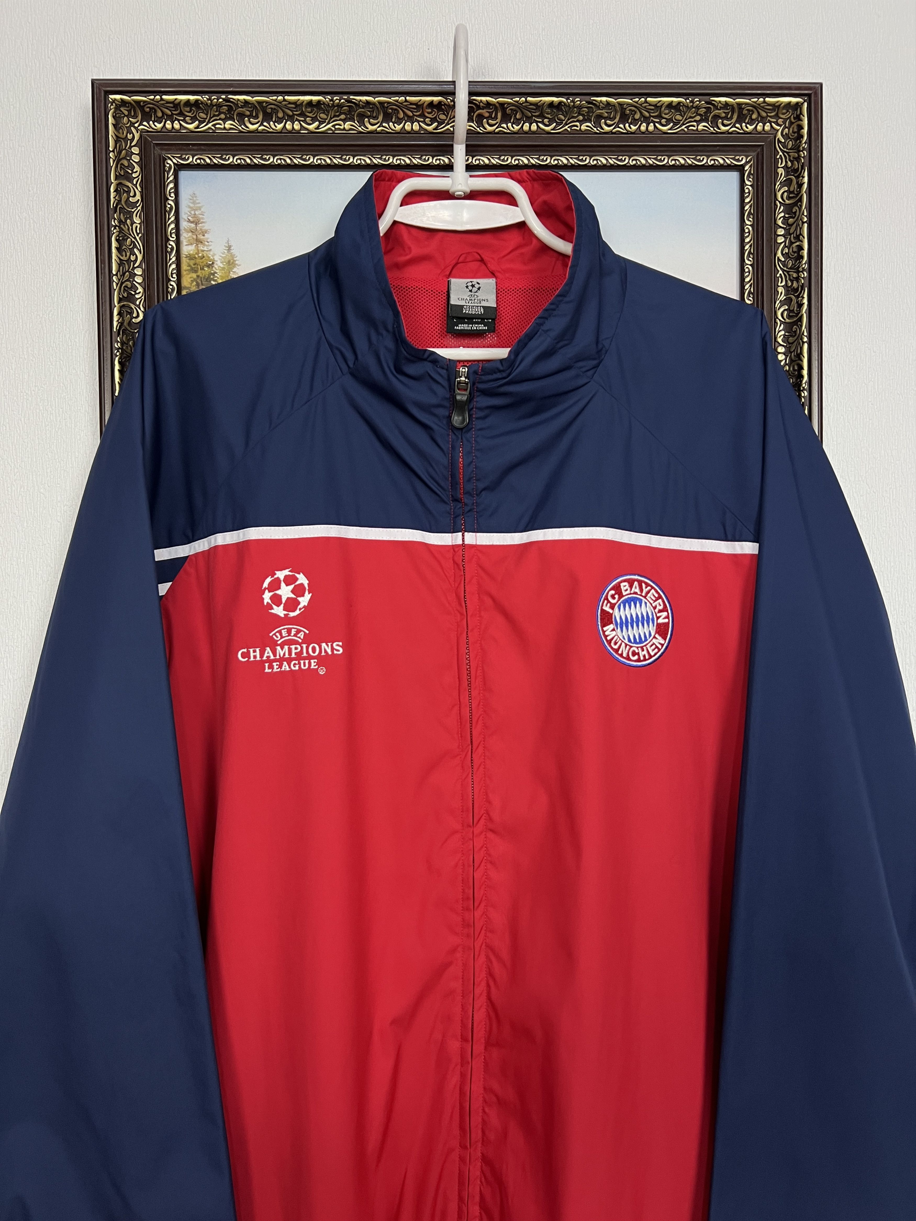 Adidas Vintage Adidas Bayern Munich Football Jacket Soccer Track Size US L / EU 52-54 / 3 - 2 Thumbnail