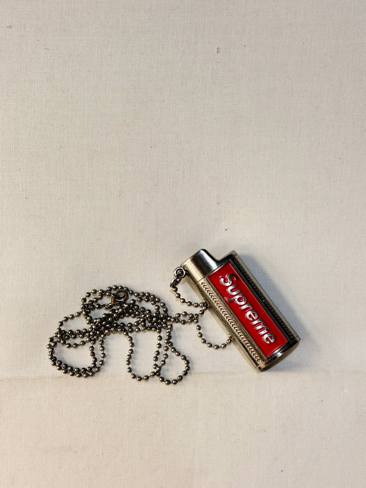 Supreme Supreme x Gabriel Urist Silver Skate Wheel Pendant Diamond