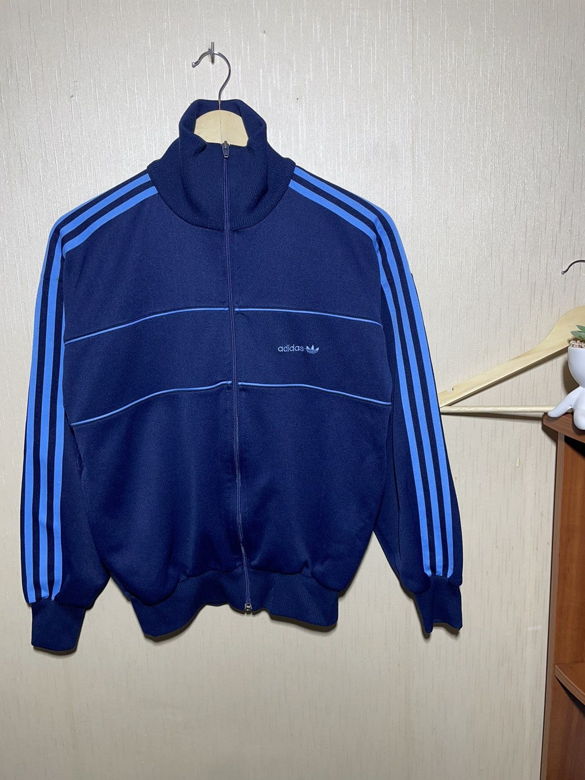 Adidas × Vintage Adidas track top jacket vintage 90s Size US S / EU 44-46 / 1 - 1 Thumbnail