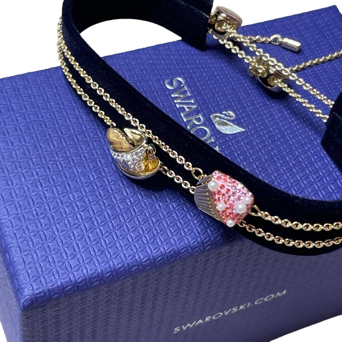 Swarovski Swarovski Nicest Cupcake and Tea Cup Set Bracelets Size ONE SIZE - 2 Thumbnail