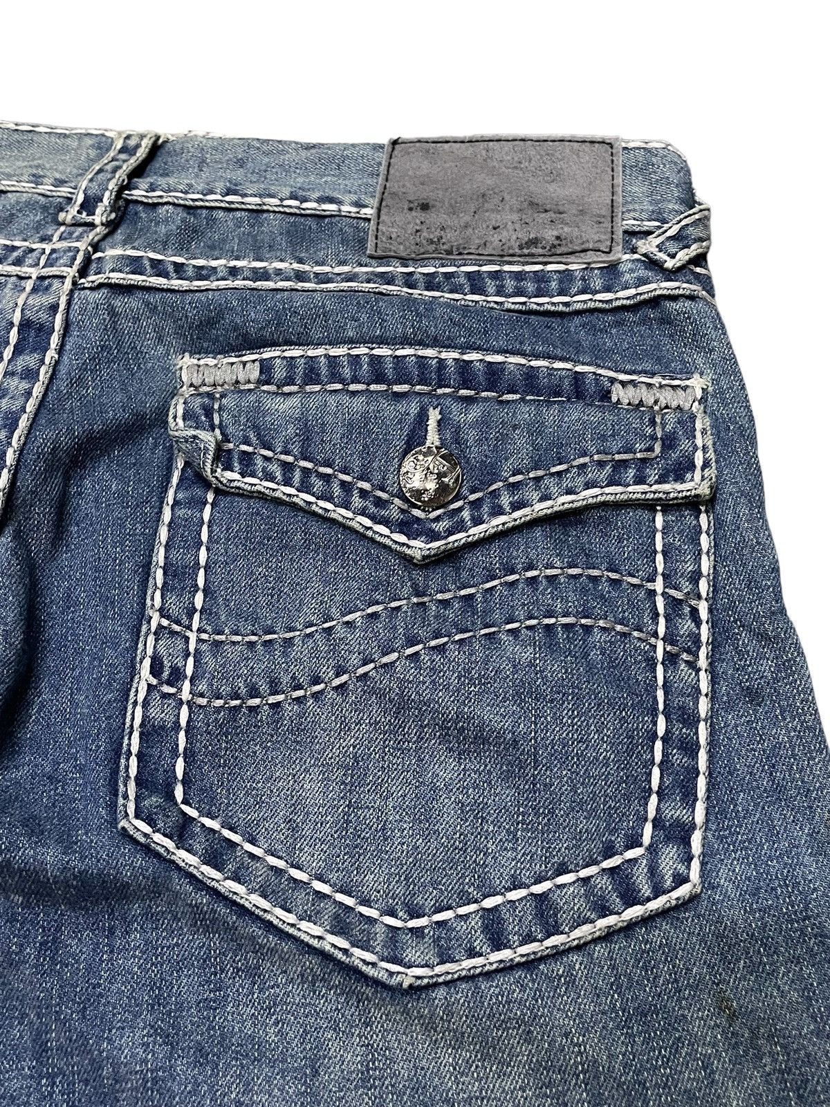 20471120 291251 Laboratory Heavy Stitch Flared Jeans Size US 32 / EU 48 - 11 Thumbnail