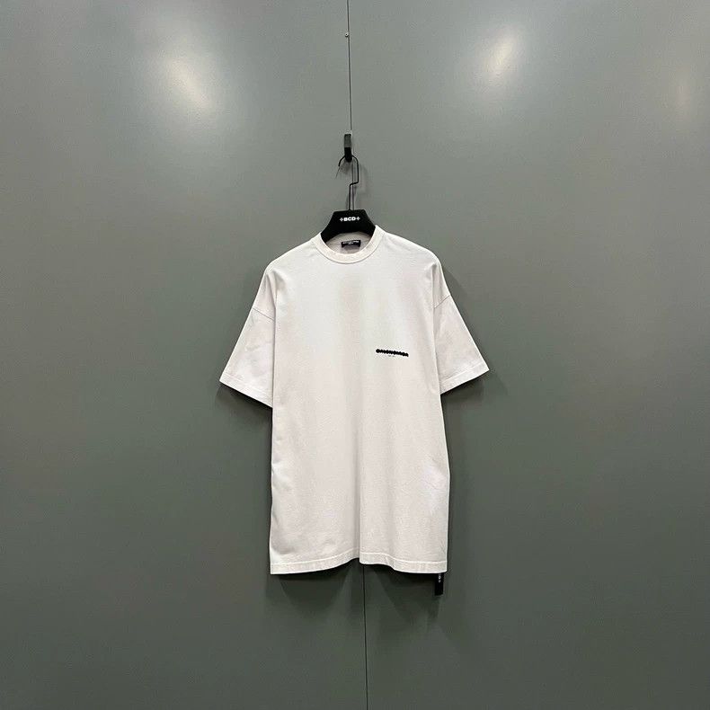 Balenciaga Balenciaga Logo Print Short Sleeve Tee - dmc Size US S / EU 44-46 / 1 - 1 Thumbnail