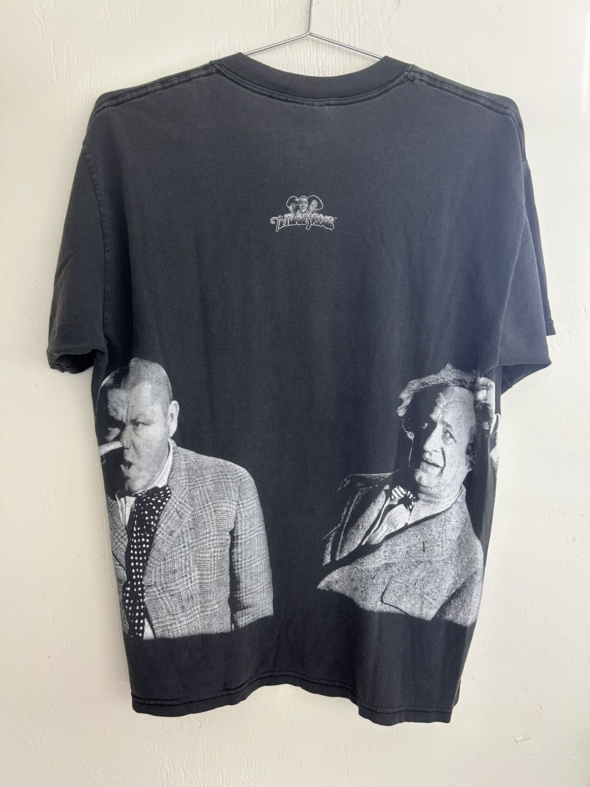 Vintage Vintage The Three Stooges Wrap Around Graphic Fader T-shirt Size US L / EU 52-54 / 3 - 2 Thumbnail