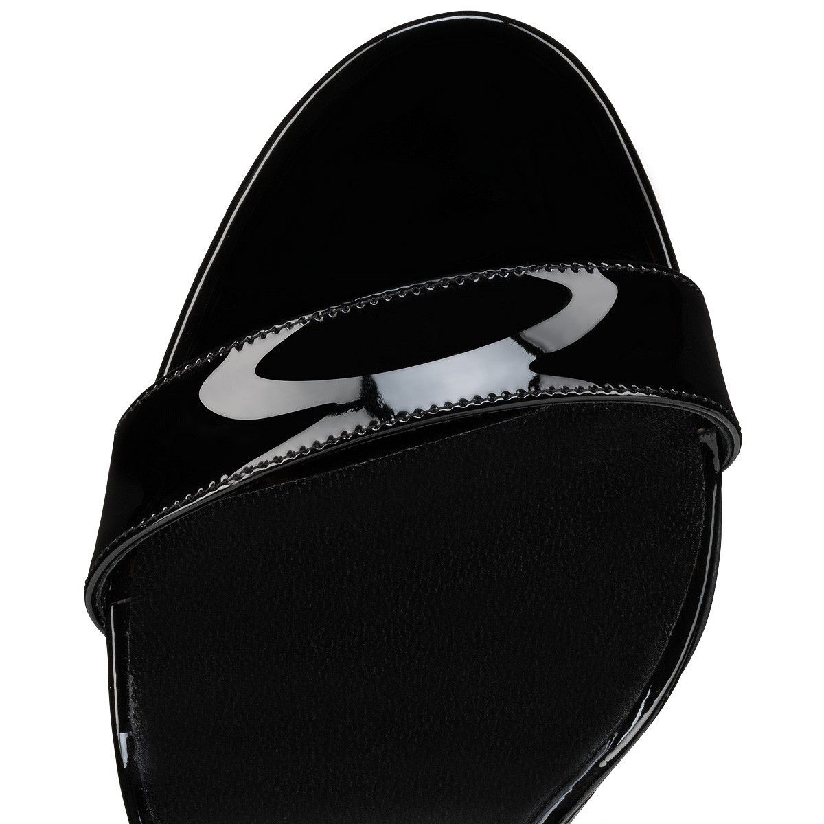 Christian Louboutin o1s1wg110225 Zeppa Chick in Black Size US 6 / IT 36 - 4 Thumbnail