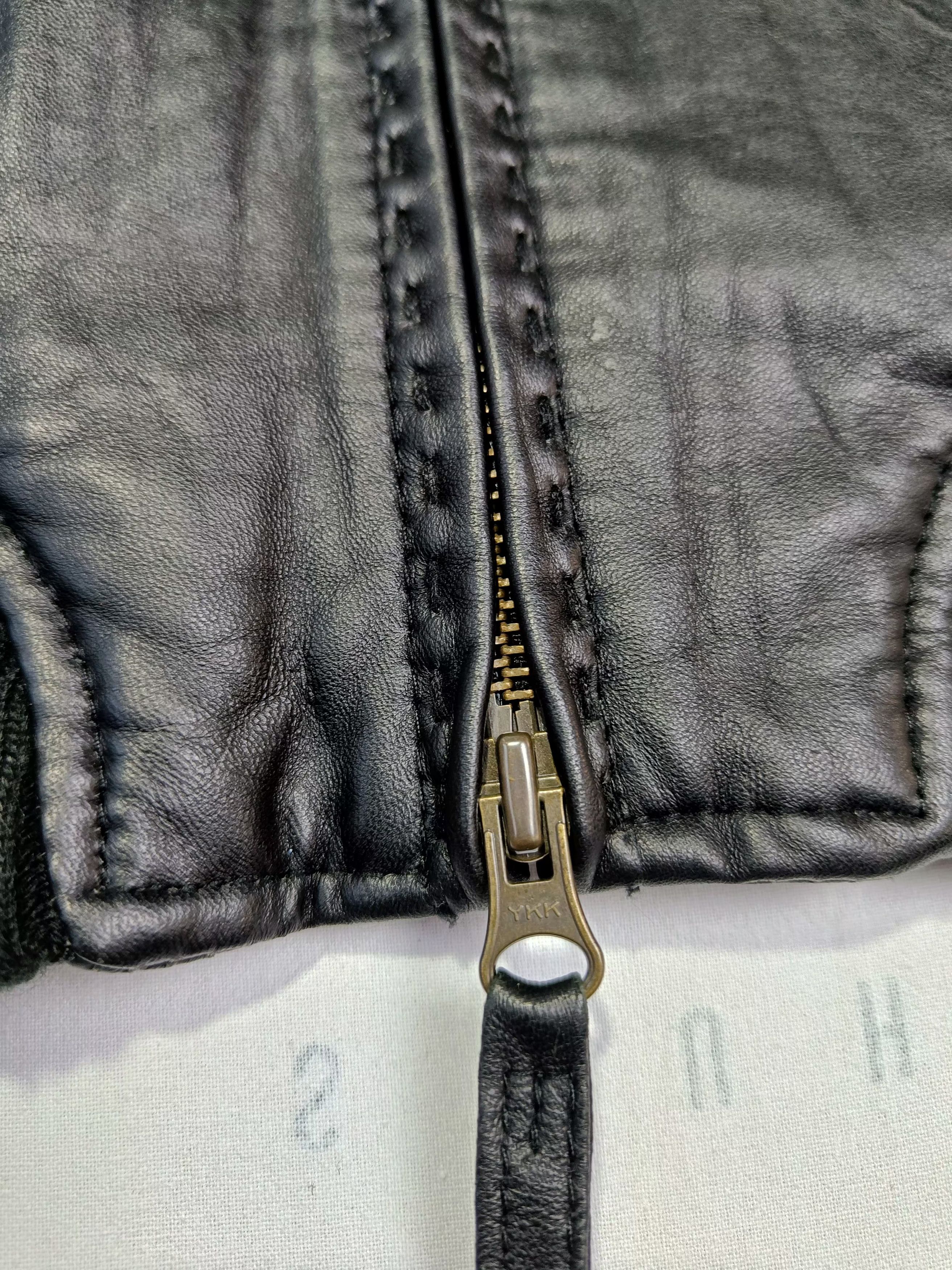 Genuine Leather Steal🔥 Black Sheepskin Crutch Co Leather Jackets Size US S / EU 44-46 / 1 - 8 Thumbnail