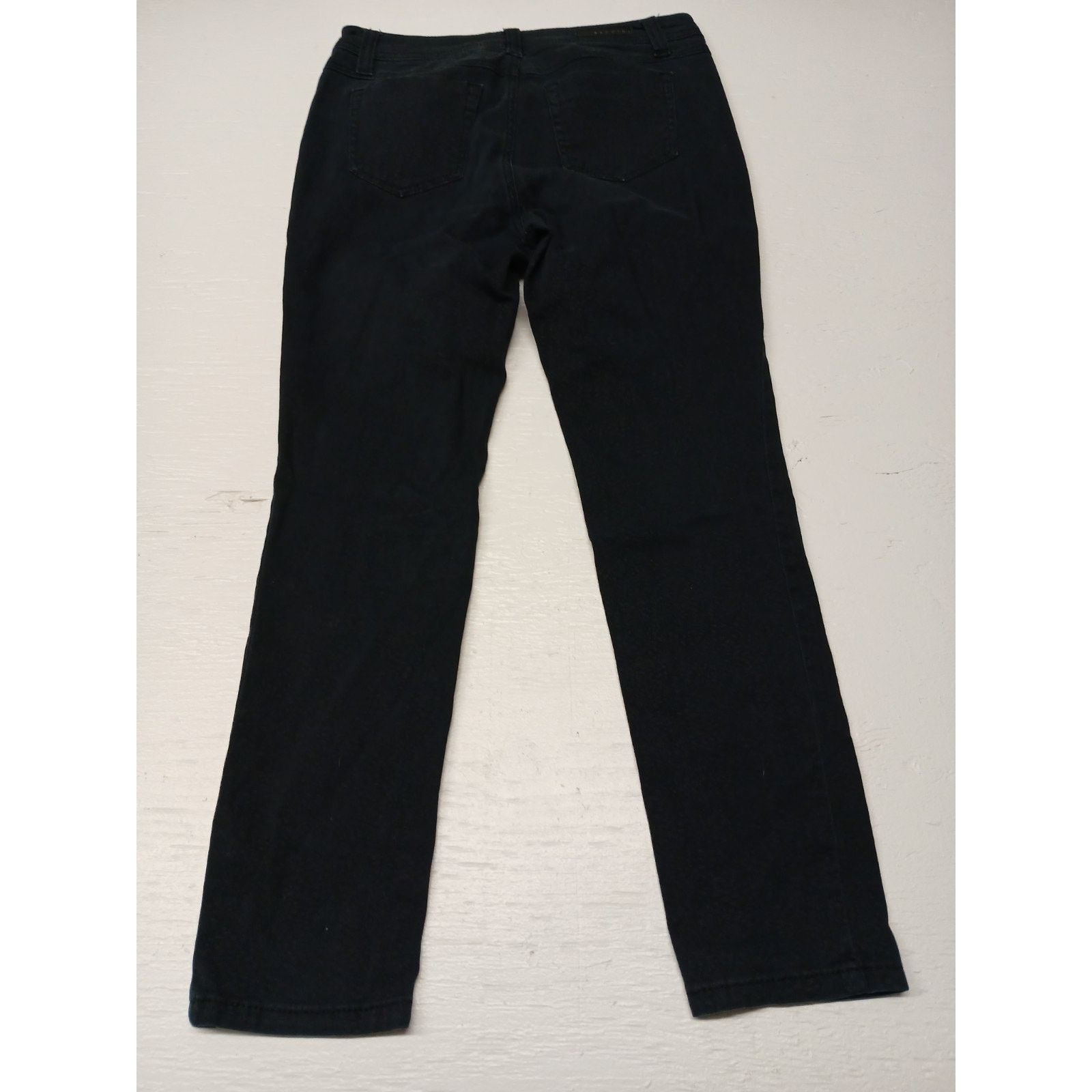 Other Baccini (10P) Women's Black Cheetah Printed Stretch Jeans Size 32" / US 10 / IT 46 - 6 Thumbnail